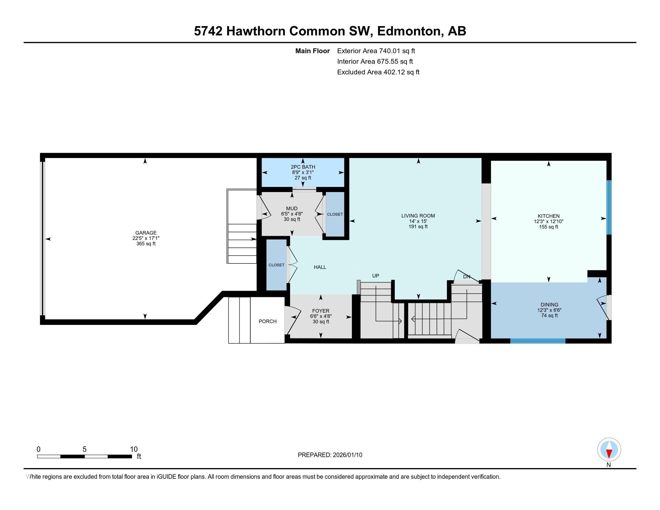 View of property floor plan - 5742 Hawthorn Common, Edmonton, AB - Other