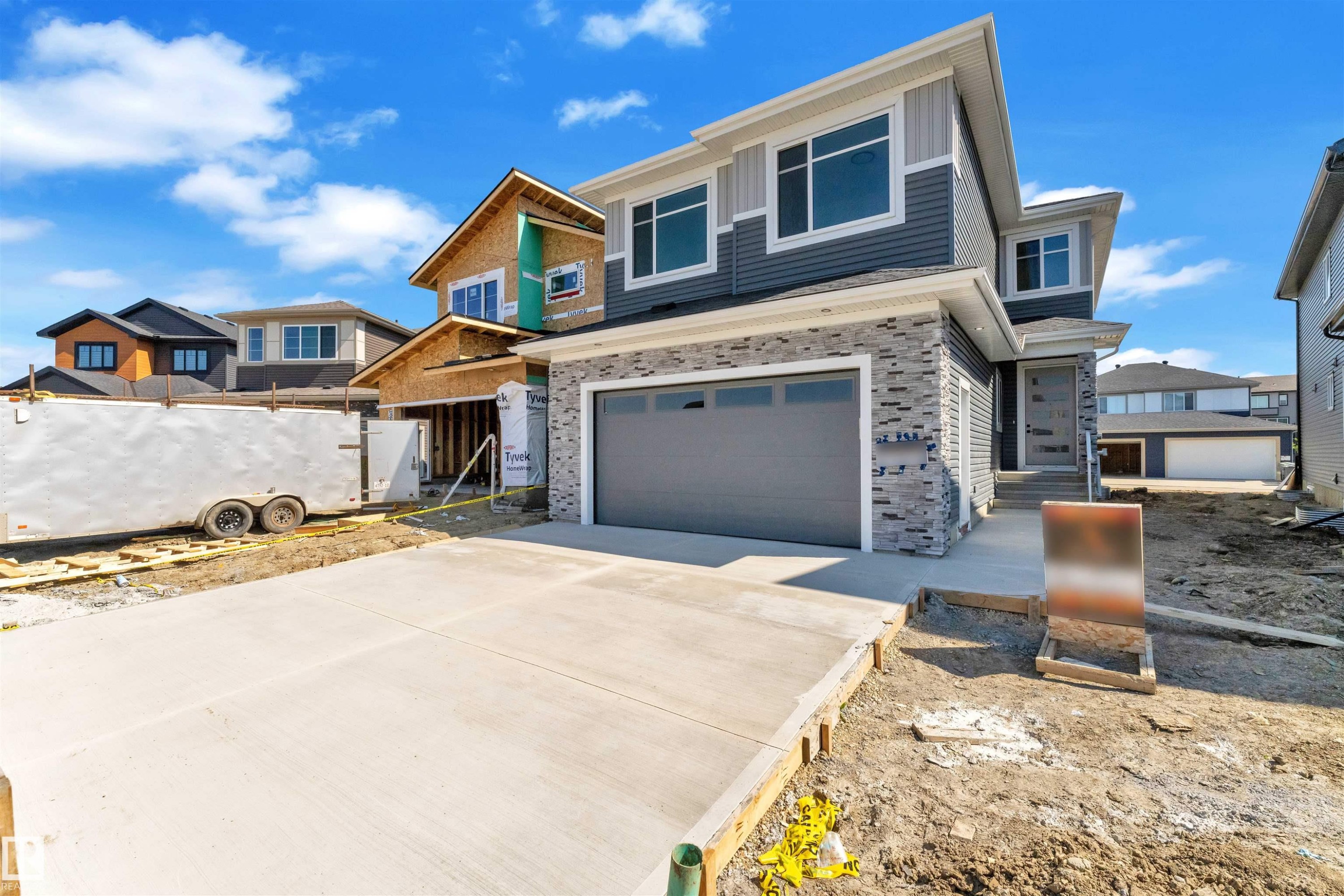 123 Lilac Close, Leduc, AB - Outdoor With Facade