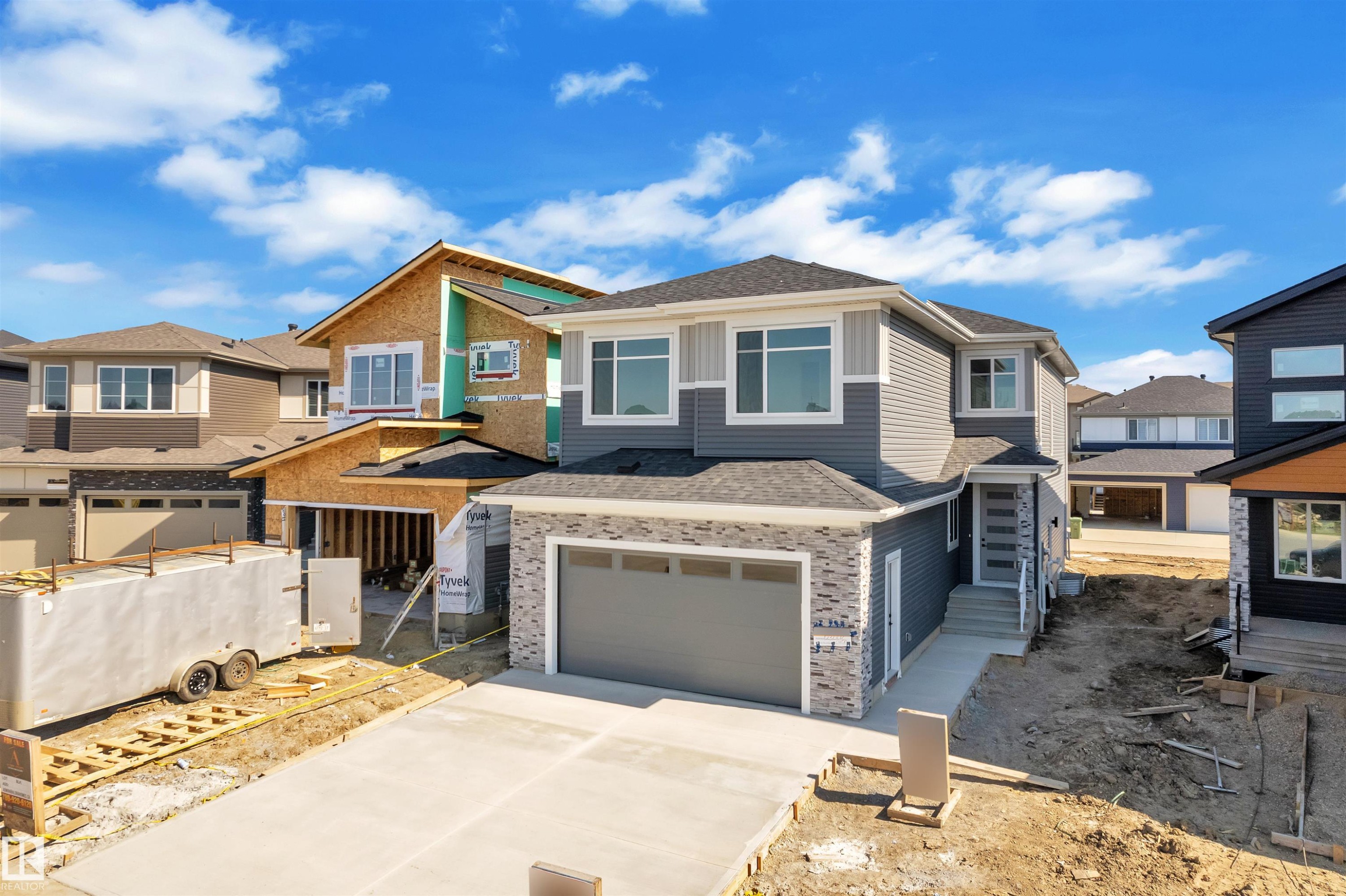 123 Lilac Close, Leduc, AB - Outdoor With Facade