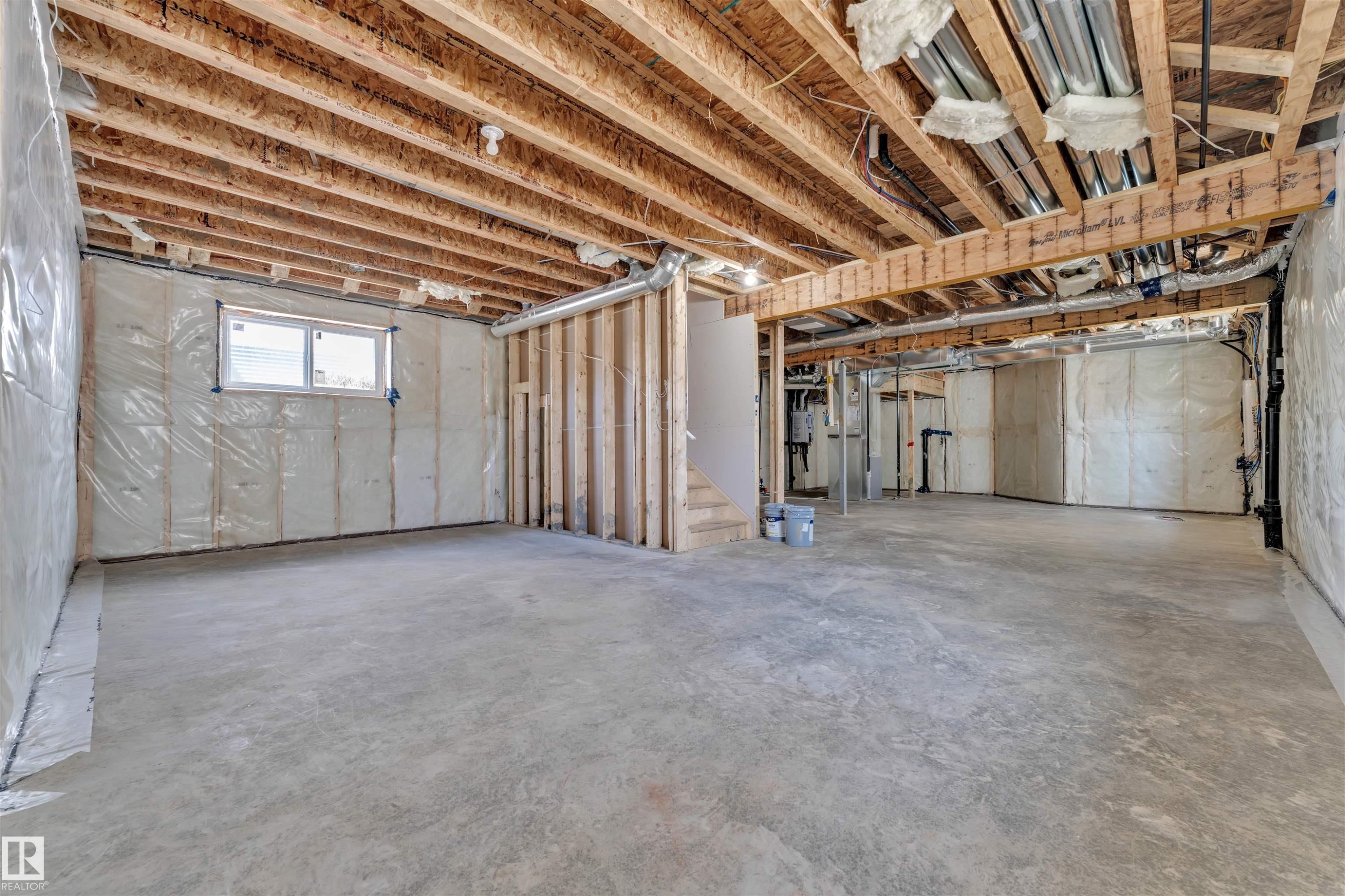 121 Lilac Close, Leduc, AB - Indoor Photo Showing Basement