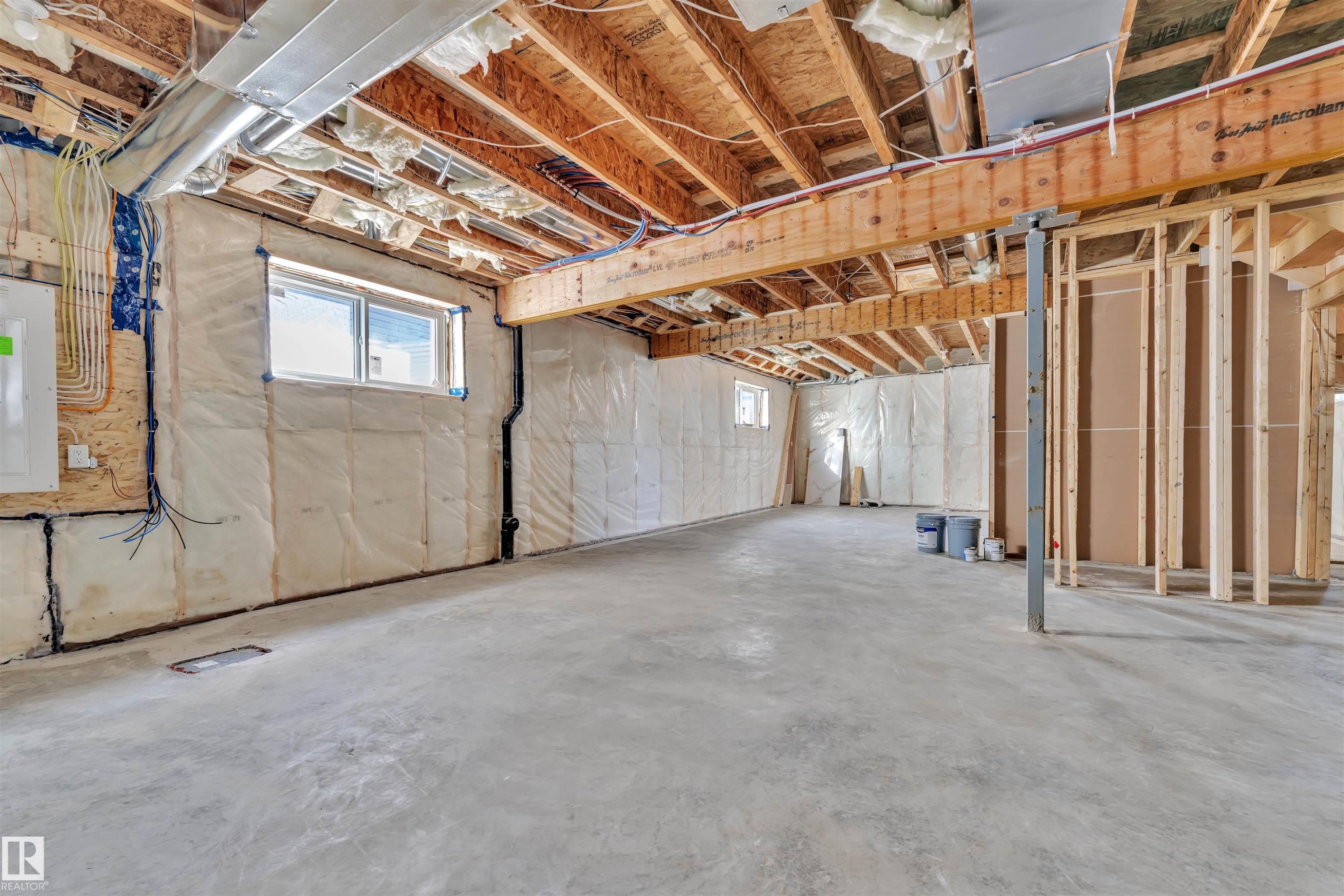 121 Lilac Close, Leduc, AB - Indoor Photo Showing Basement