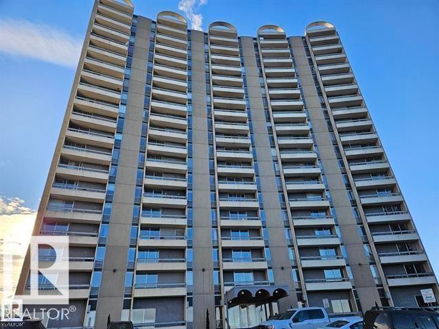 View of apartment building / complex - 1506 10883 Saskatchewan Dr, Edmonton, AB - Outdoor With Balcony With Facade