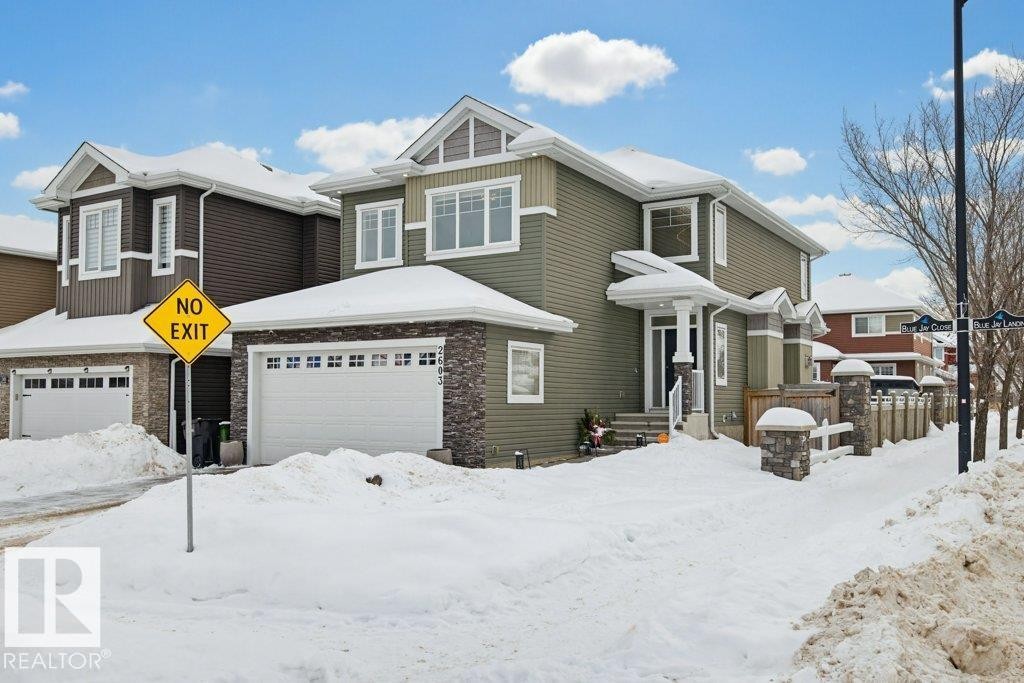2603 Bluejay Close, Edmonton, AB - Outdoor With Facade