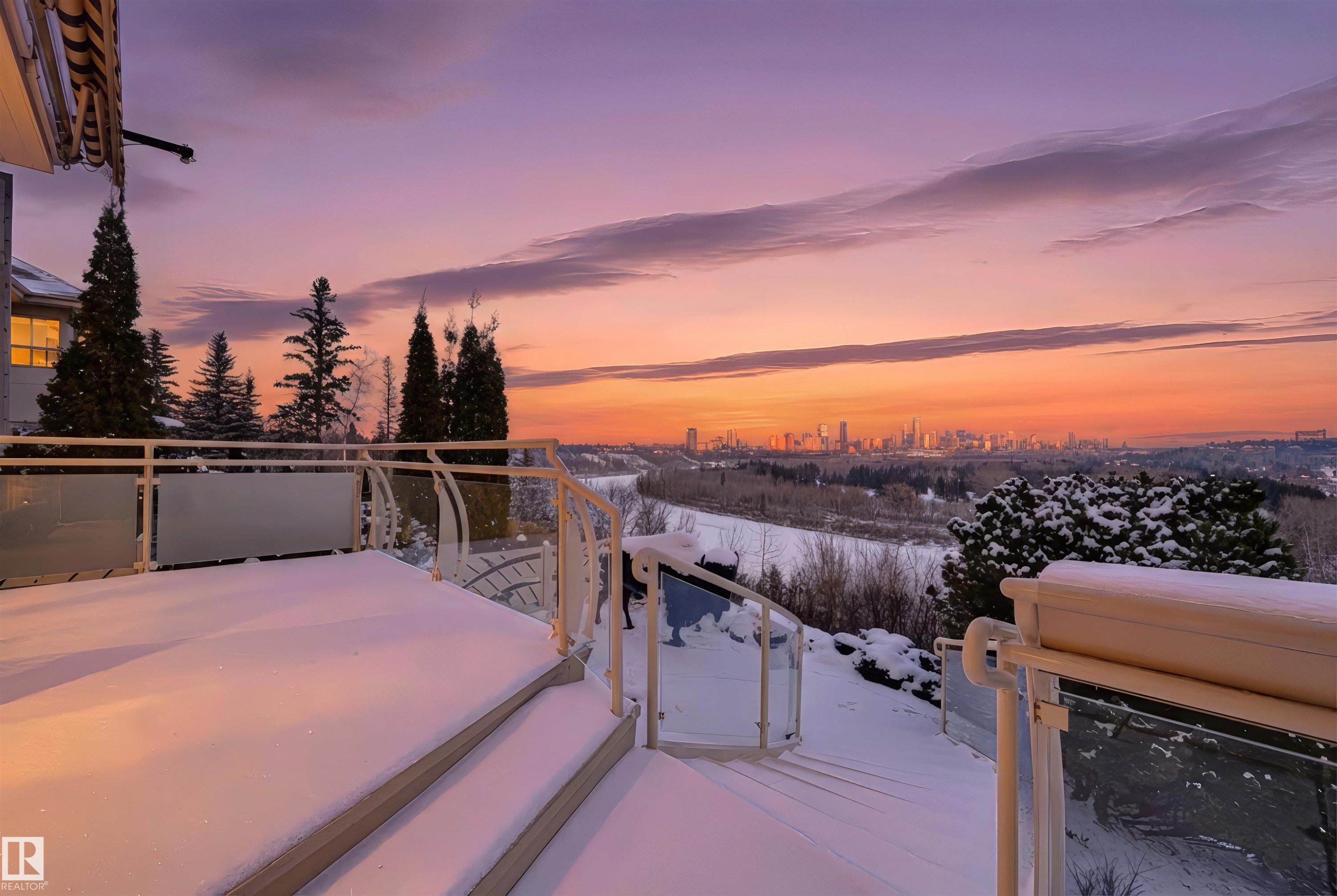 28 Riverside Crescent, Edmonton, AB - Outdoor With View