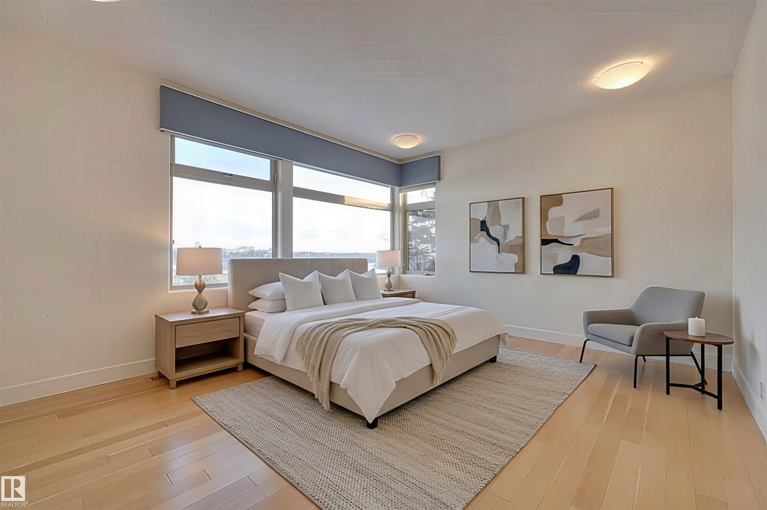 28 Riverside Crescent, Edmonton, AB - Indoor Photo Showing Bedroom