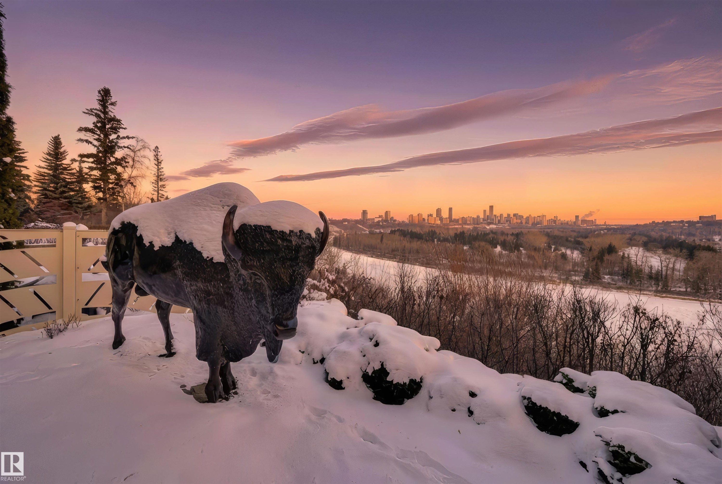 28 Riverside Crescent, Edmonton, AB - Outdoor With View