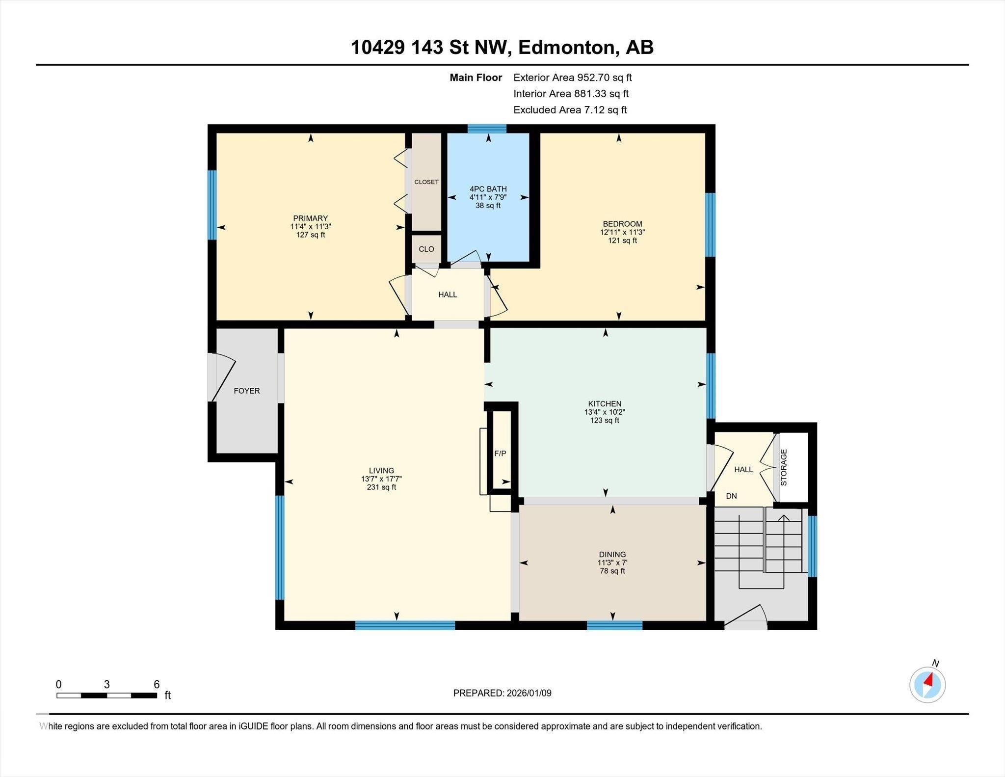 View of property floor plan - 10429 143 Street, Edmonton, AB - Other