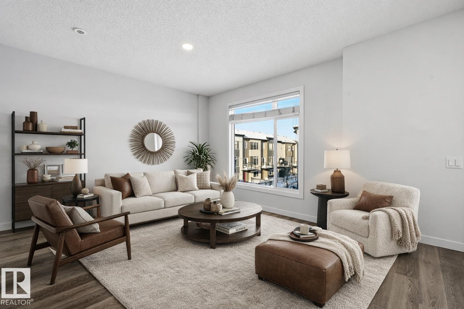 54 804 Welsh Drive, Edmonton, AB - Indoor Photo Showing Living Room