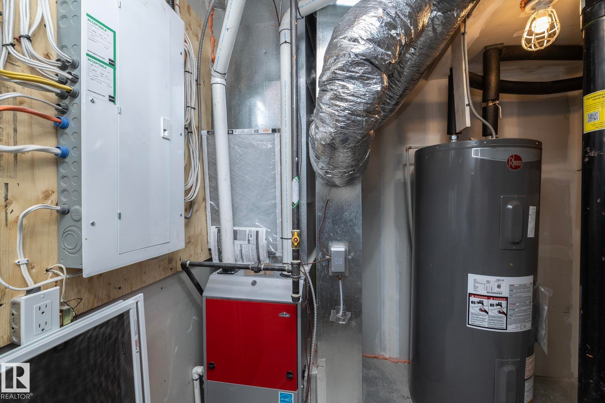 8008 159 Street, Edmonton, AB - Indoor Photo Showing Basement