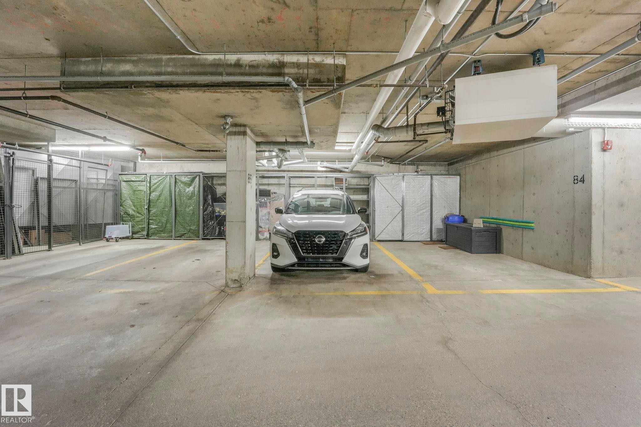 409 625 Leger Way, Edmonton, AB - Indoor Photo Showing Garage