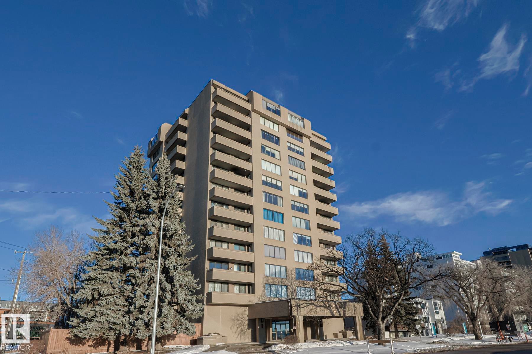302 8340 Jasper Avenue Nw, Edmonton, AB - Outdoor With Facade