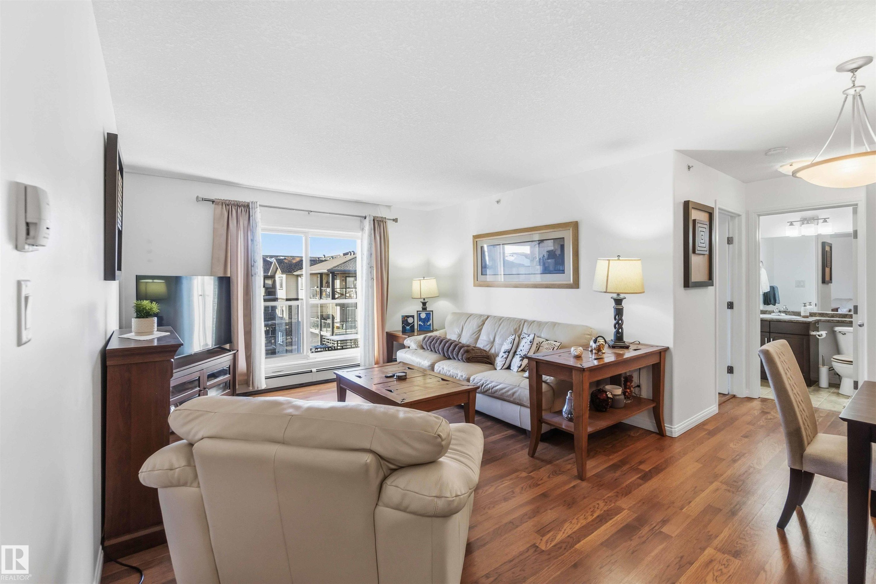 414 1204 156 Street, Edmonton, AB - Indoor Photo Showing Living Room