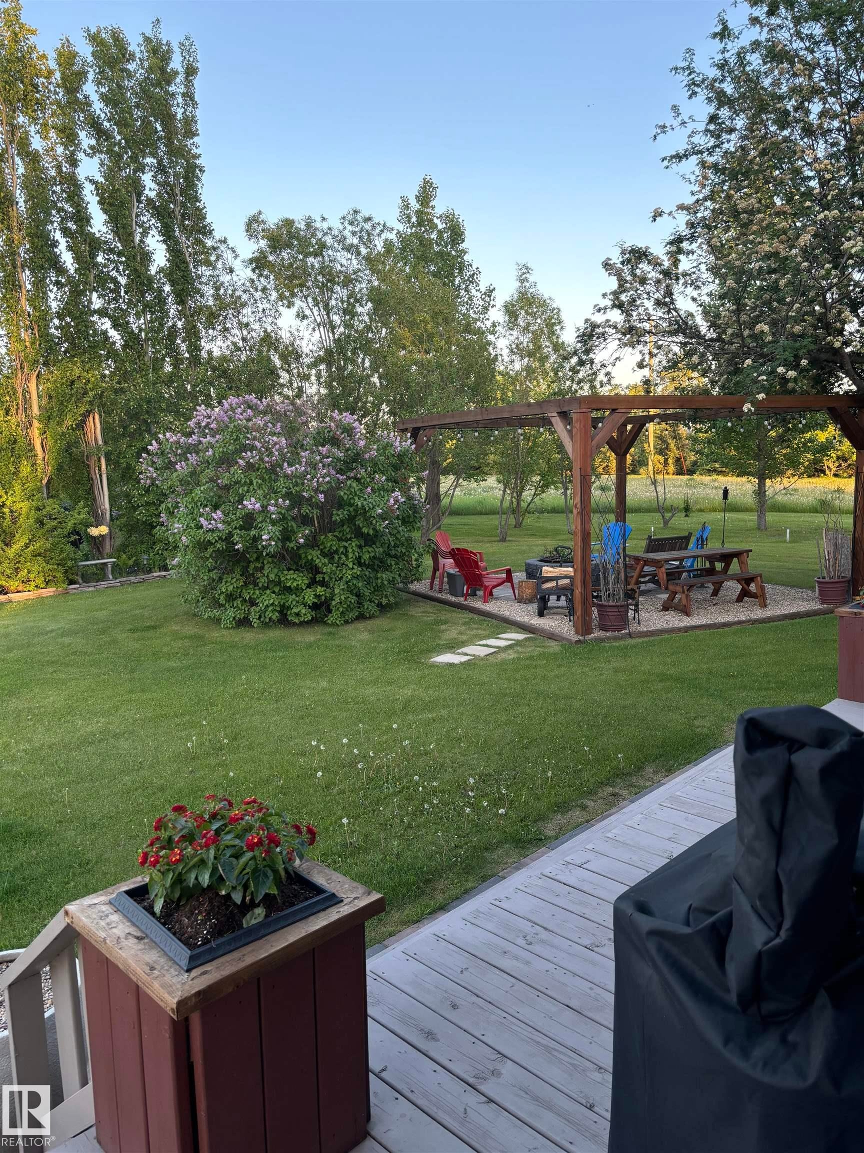 4526 Twp. Rd. 603A, Rural Barrhead County, AB - Outdoor With Deck Patio Veranda With Backyard