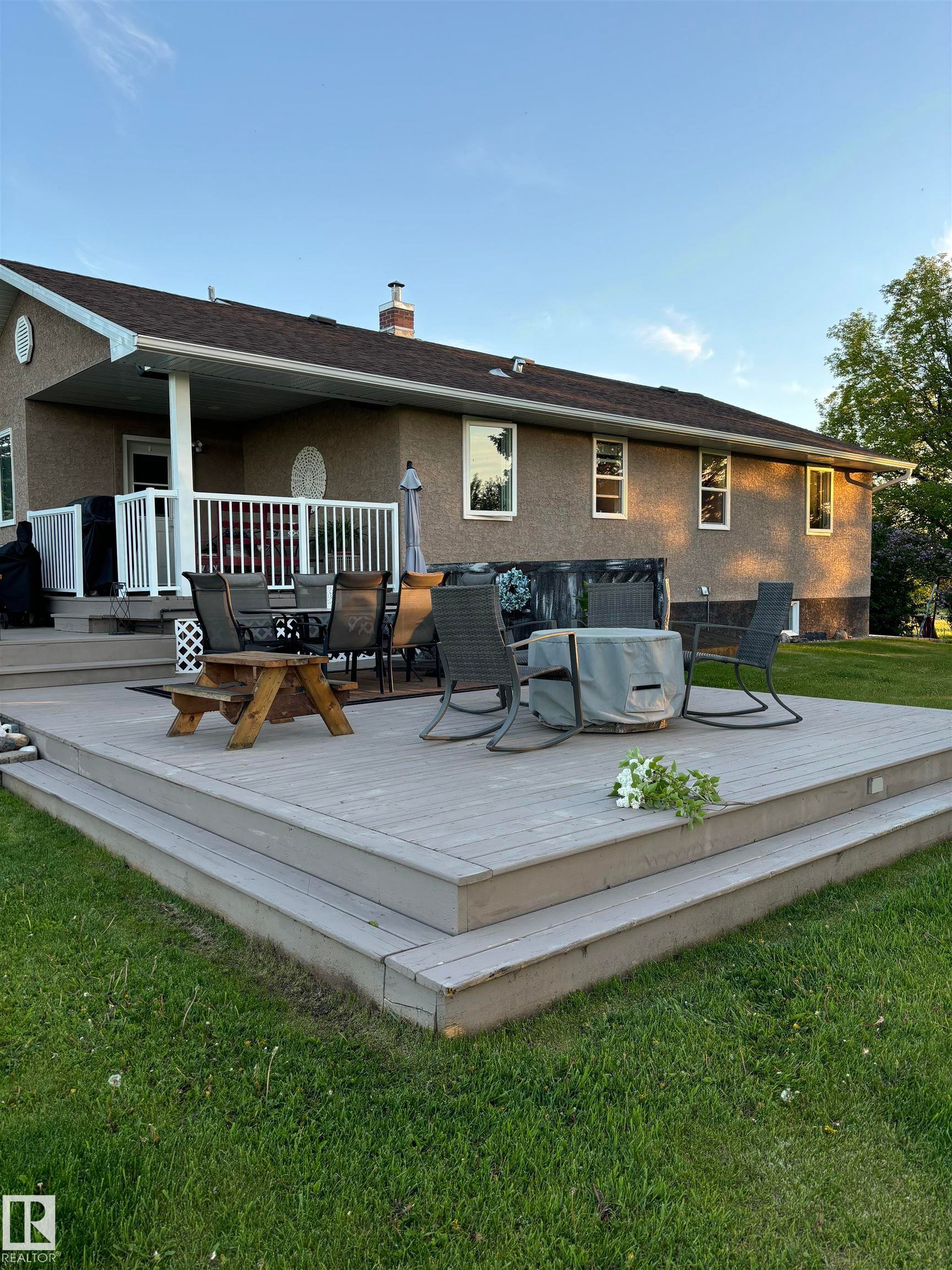 4526 Twp. Rd. 602A, Rural Barrhead County, AB - Outdoor With Deck Patio Veranda