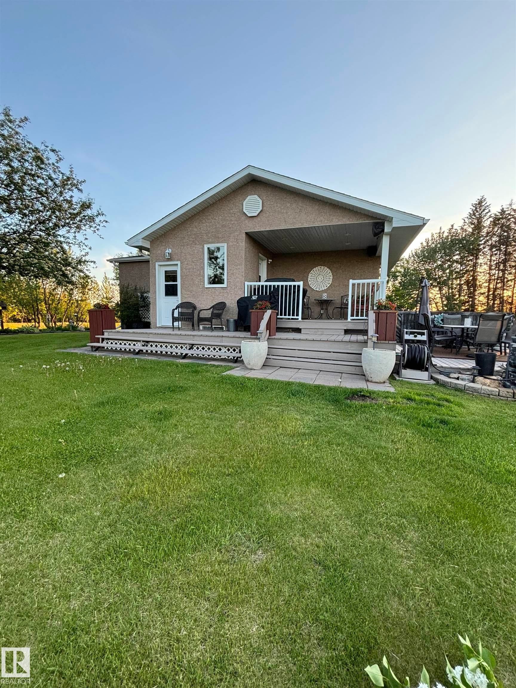 4526 Twp. Rd. 602A, Rural Barrhead County, AB - Outdoor With Deck Patio Veranda