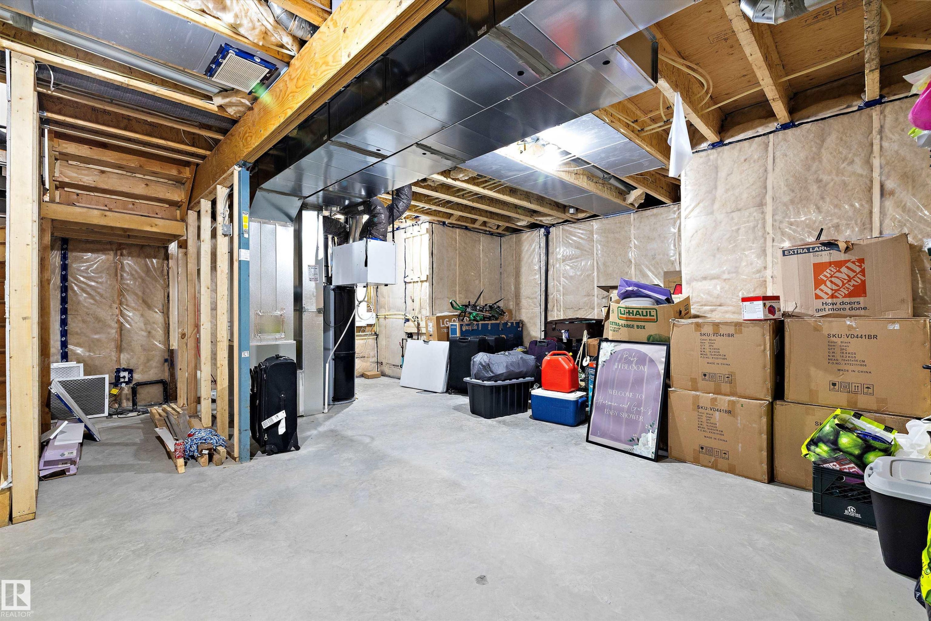 5343 Kimball Place, Edmonton, AB - Indoor Photo Showing Basement