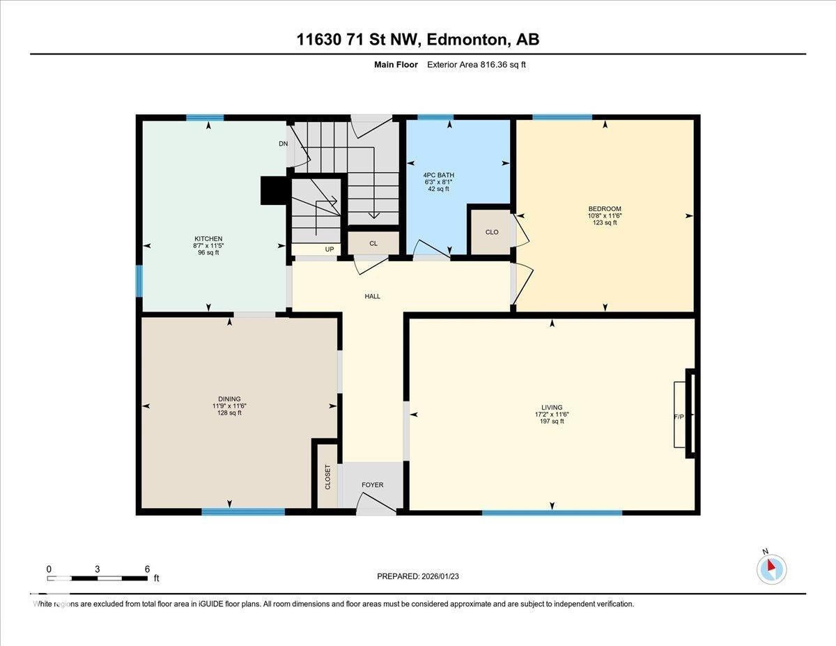 View of home floor plan - 11630 71 Street, Edmonton, AB - Other