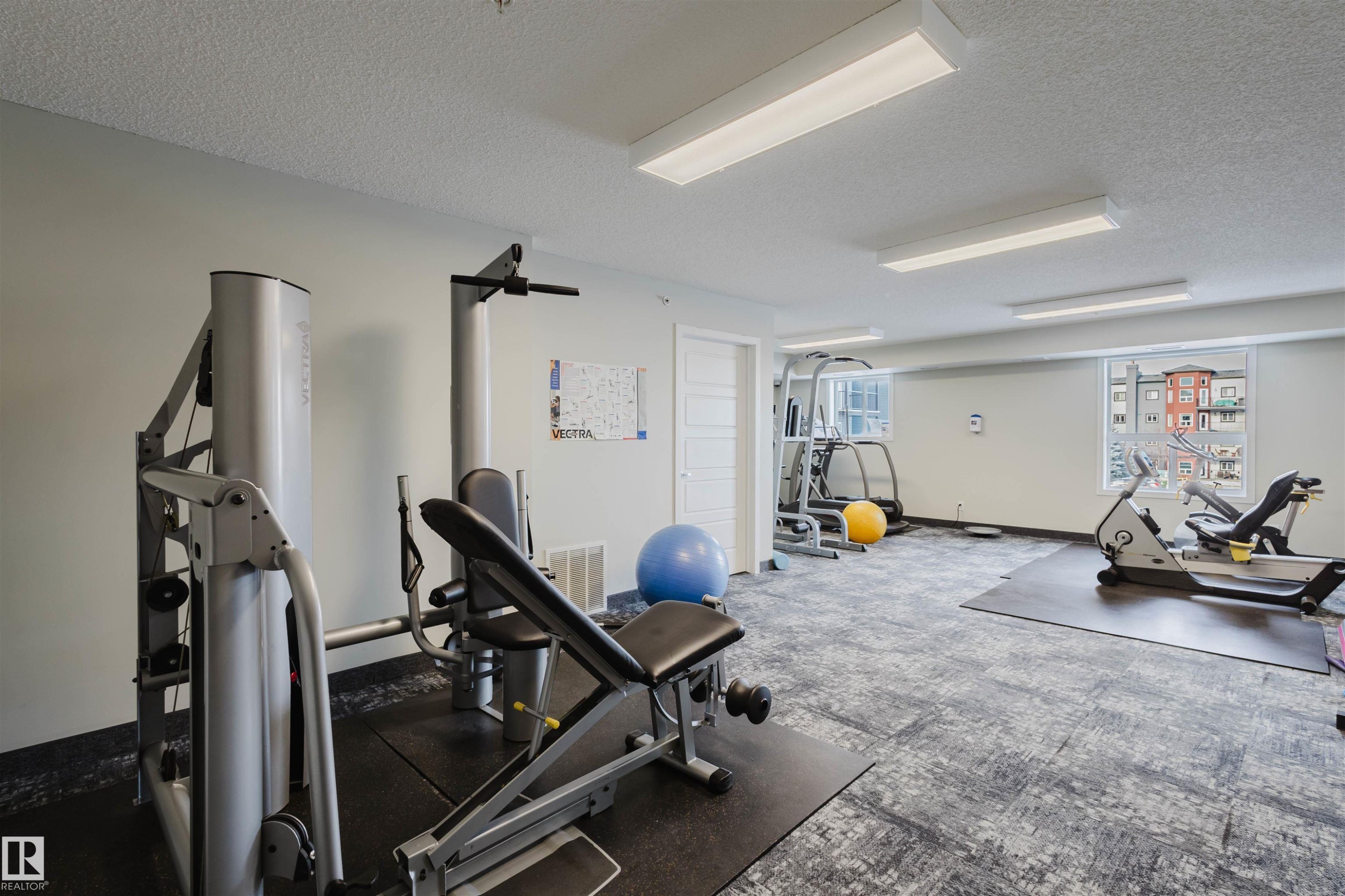 108 396 Silver Berry Road, Edmonton, AB - Indoor Photo Showing Gym Room