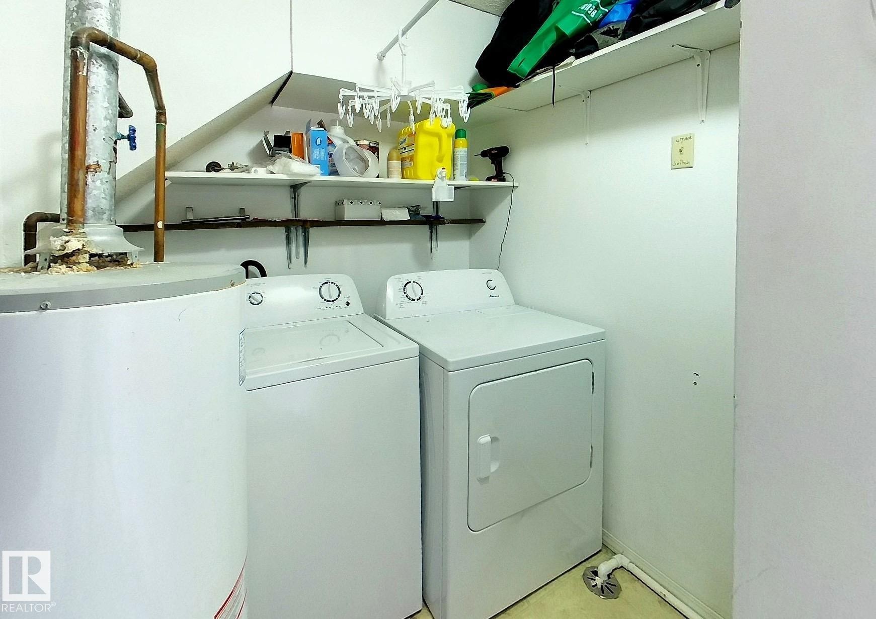 5137 6Th Avenue, Edson, AB - Indoor Photo Showing Laundry Room