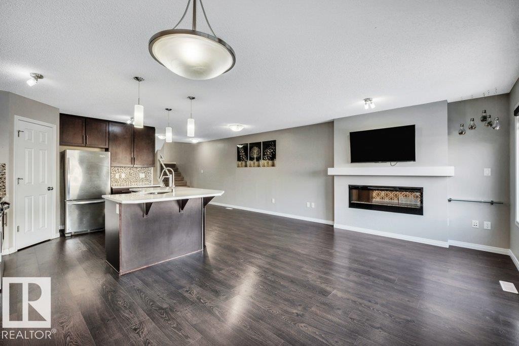 2437 Cassidy Way, Edmonton, AB - Indoor With Fireplace