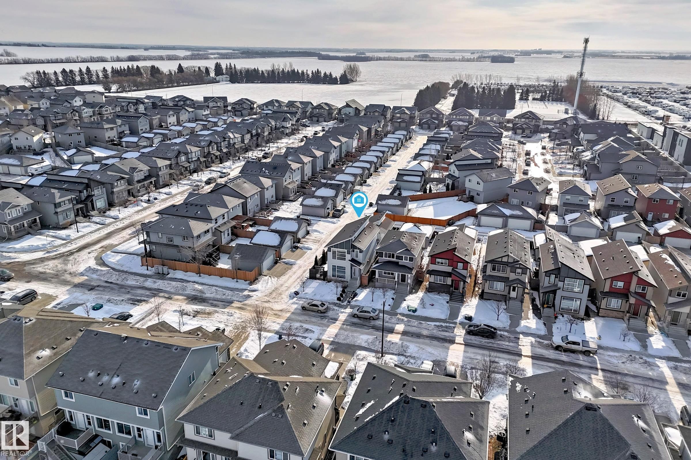 6685 Cardinal Road, Edmonton, AB - Outdoor With View