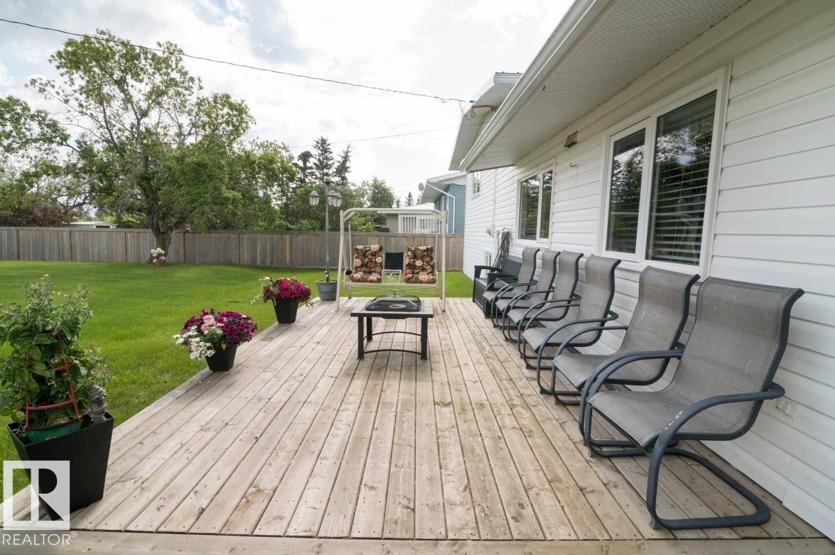 4716 57 Avenue, Tofield, AB - Outdoor With Deck Patio Veranda With Exterior