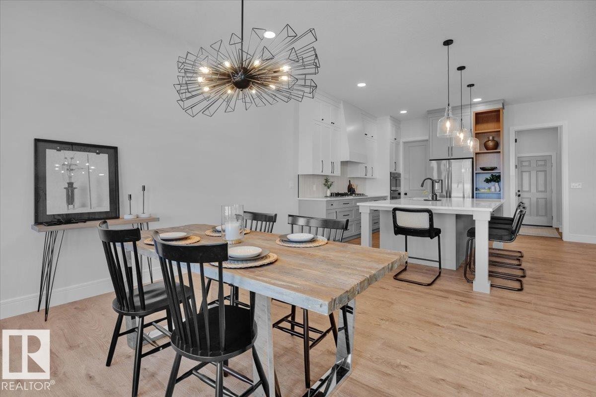 2003 Genesis Lane, Stony Plain, AB - Indoor Photo Showing Dining Room