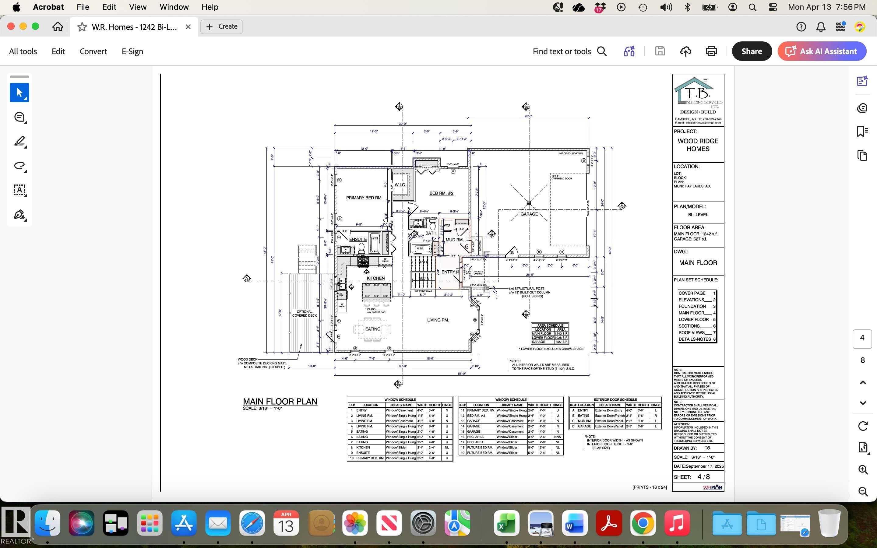 Floor plan - 6 4 Avenue, Hay Lakes, AB