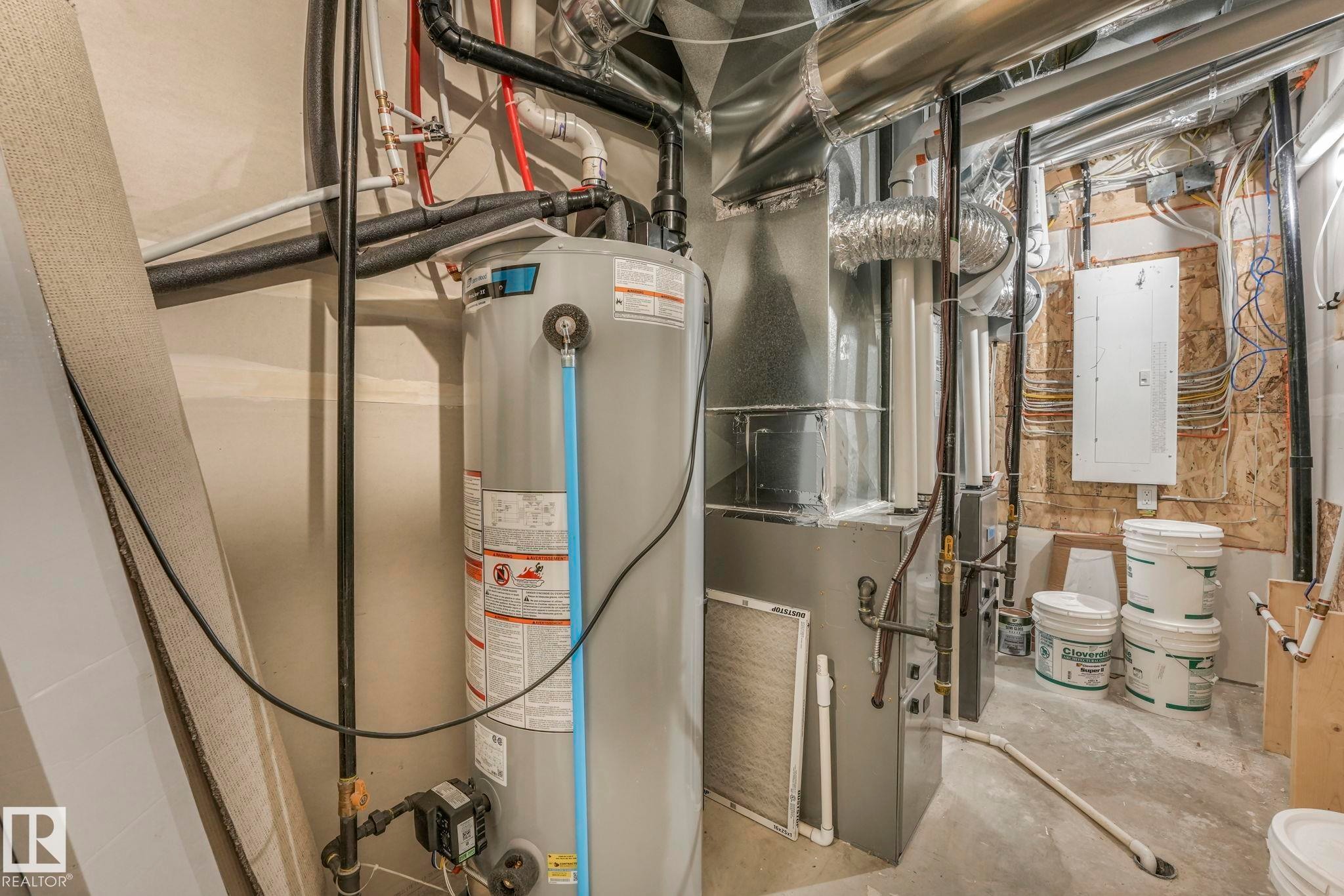 12206 63 Street, Edmonton, AB - Indoor Photo Showing Basement