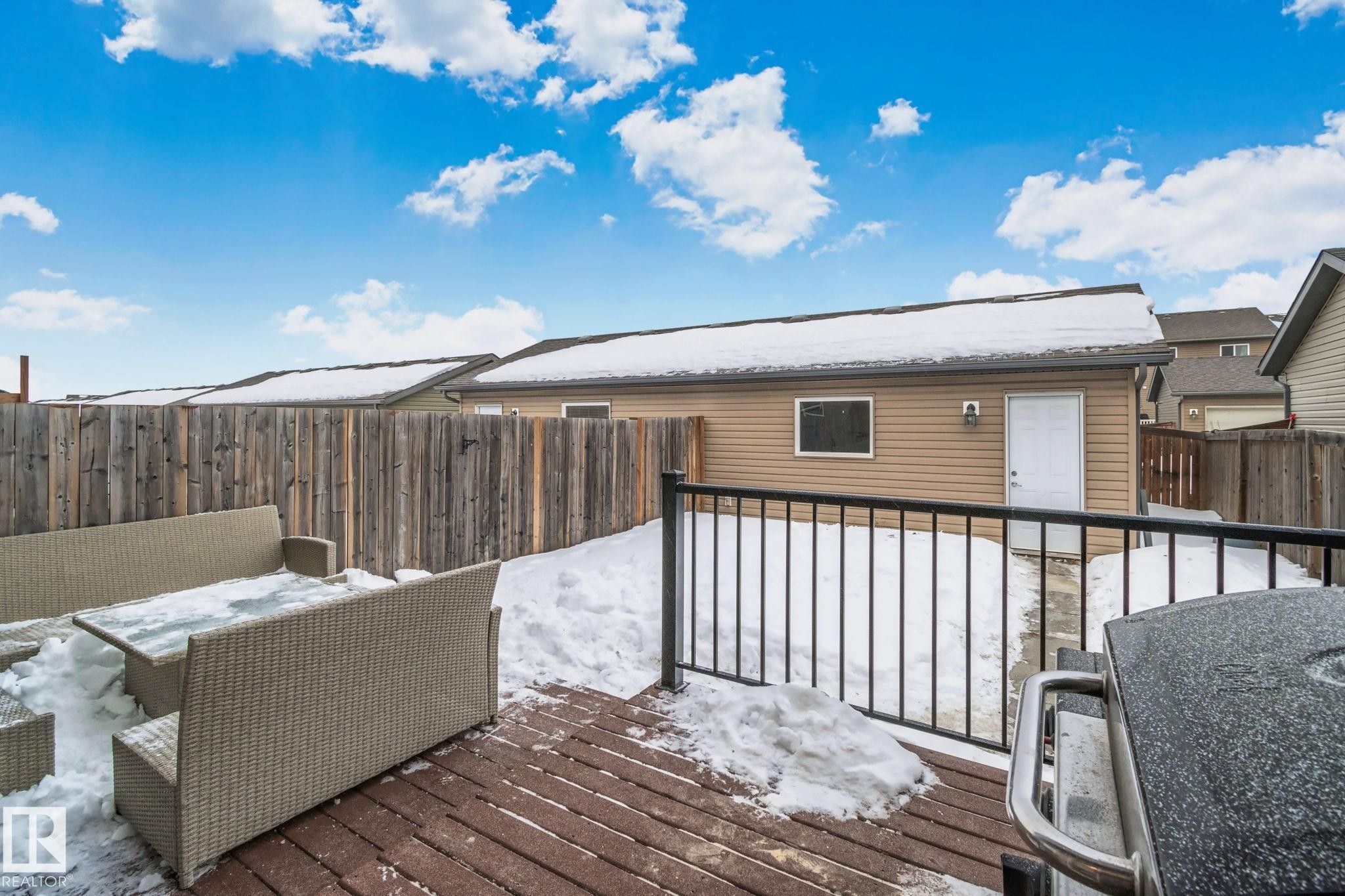 2830 18A Avenue, Edmonton, AB - Outdoor With Deck Patio Veranda With Exterior