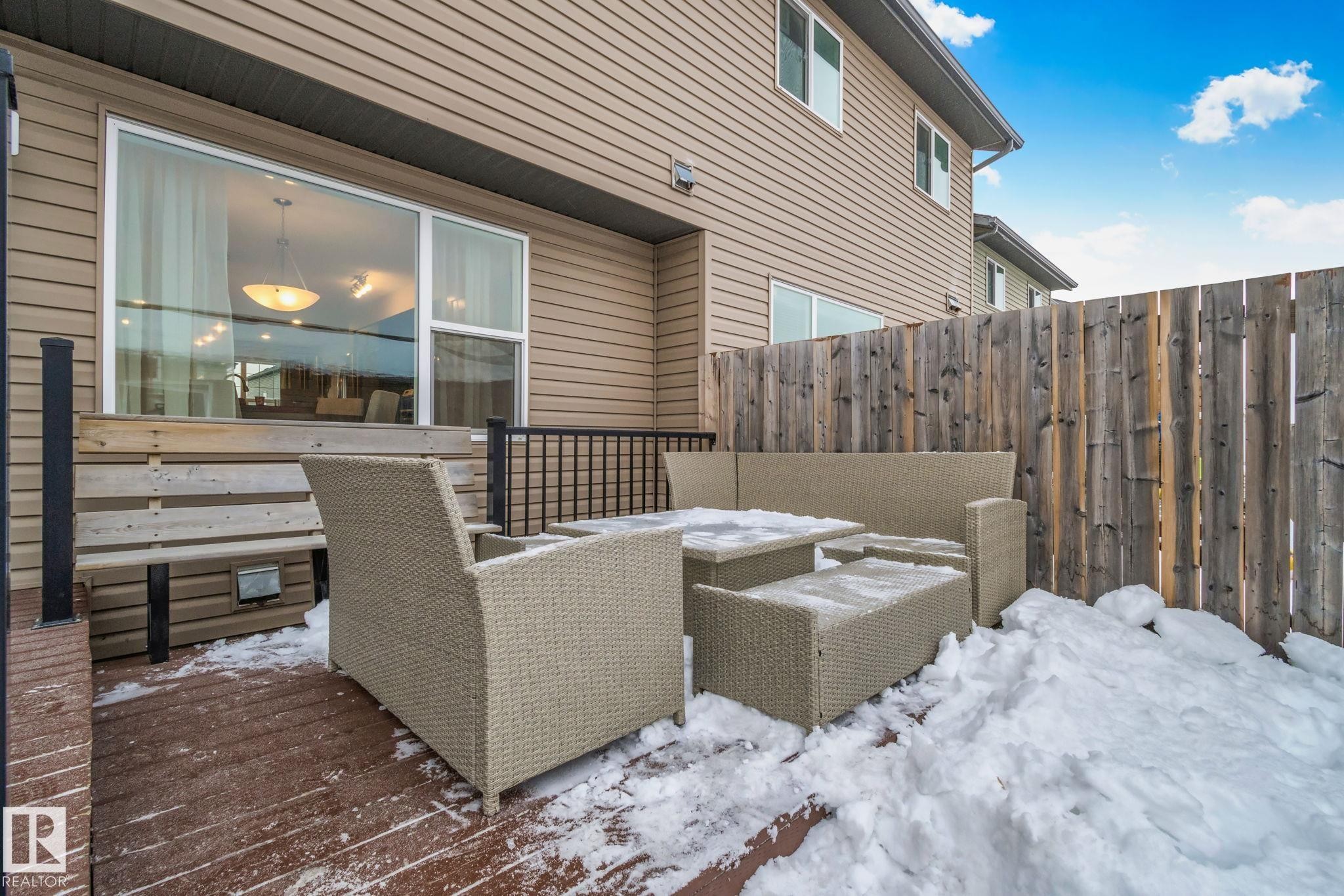 2830 18A Avenue, Edmonton, AB - Outdoor With Deck Patio Veranda With Exterior