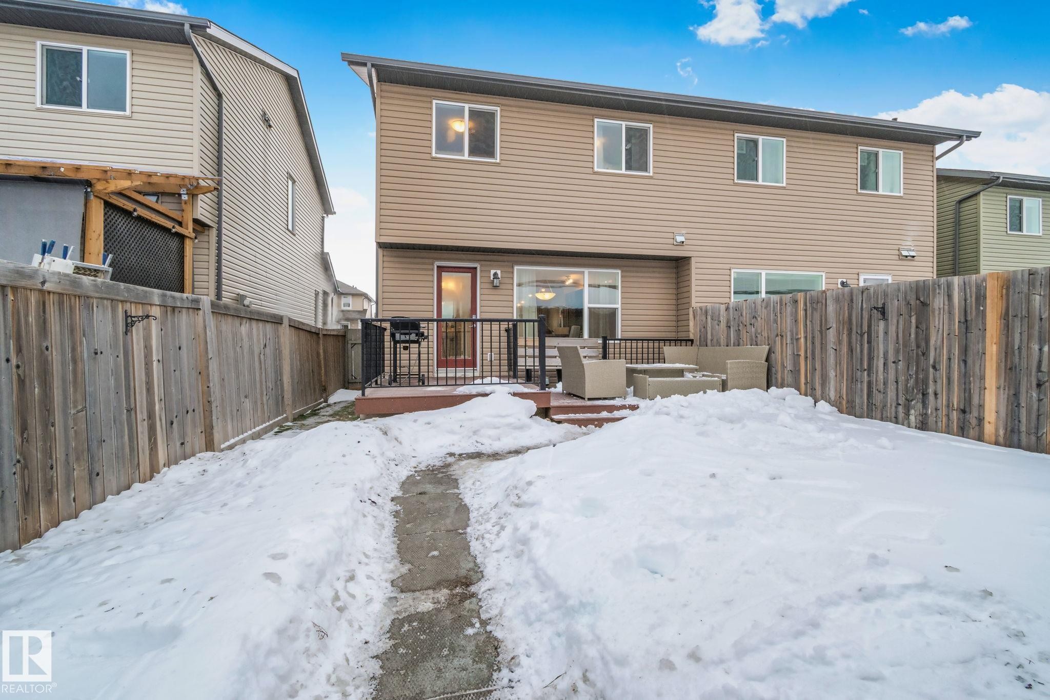2830 18A Avenue, Edmonton, AB - Outdoor With Deck Patio Veranda With Exterior