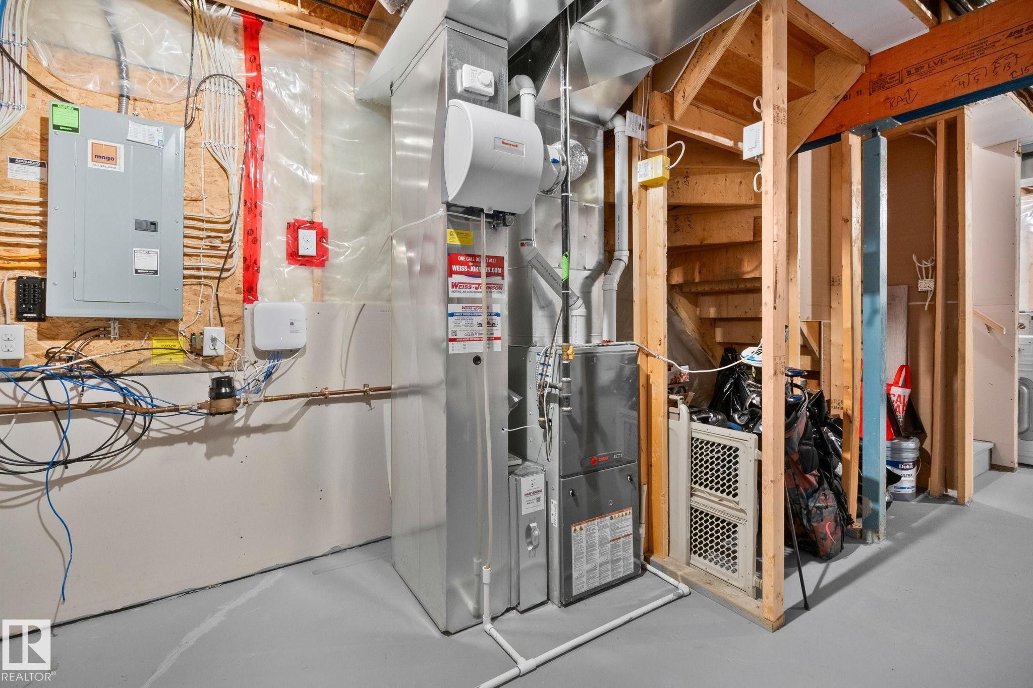 2830 18A Avenue, Edmonton, AB - Indoor Photo Showing Basement