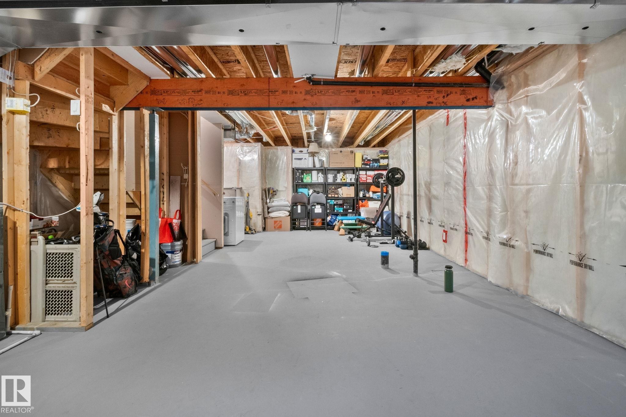 2830 18A Avenue, Edmonton, AB - Indoor Photo Showing Basement