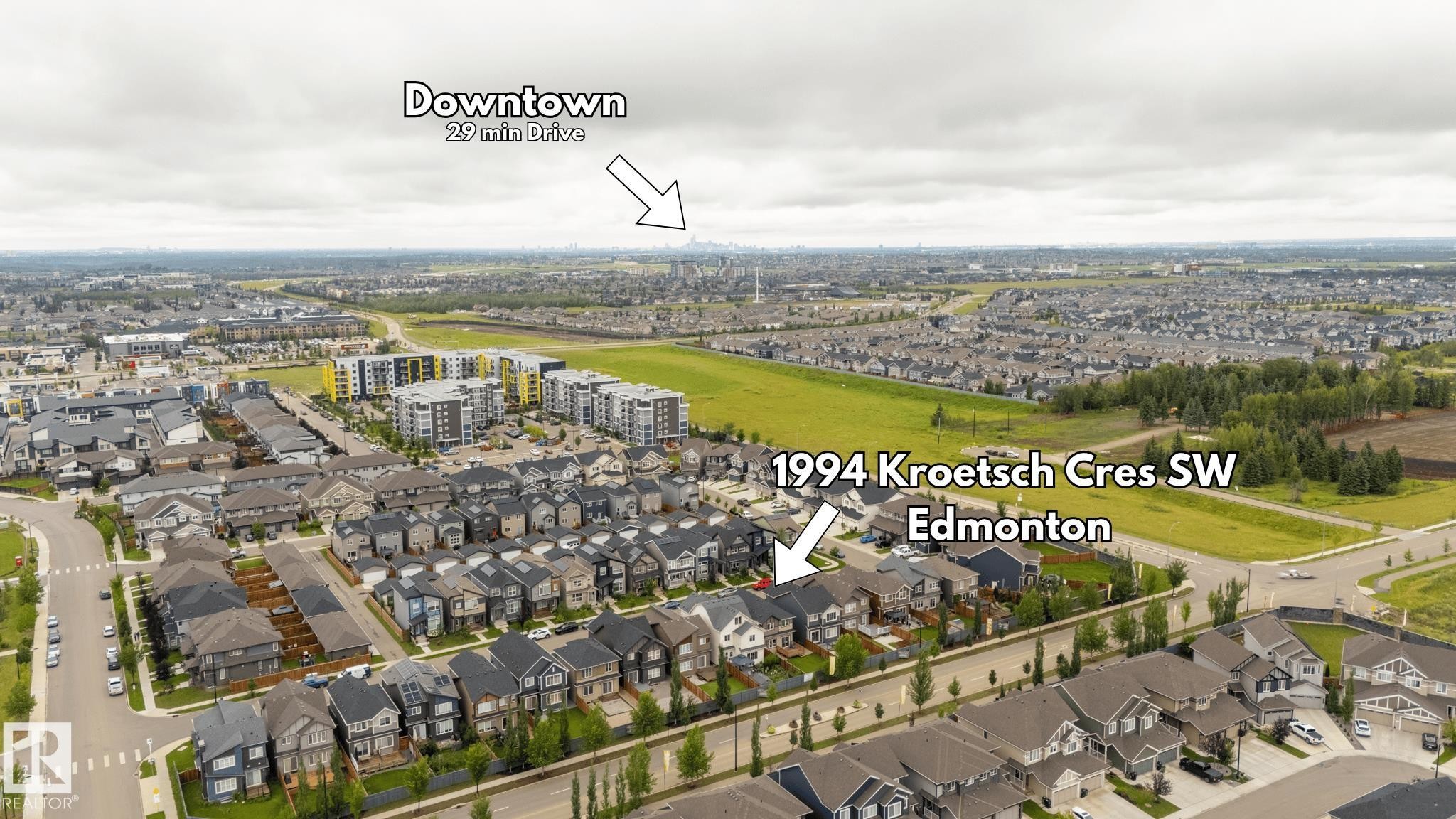 1994 Kroetsch Crescent, Edmonton, AB - Outdoor With View