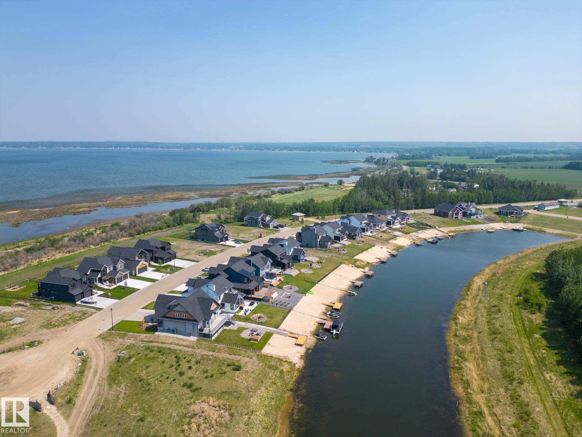 18 3410 Ste. Anne Trail, Rural Lac Ste. Anne County, AB - Outdoor With Body Of Water With View