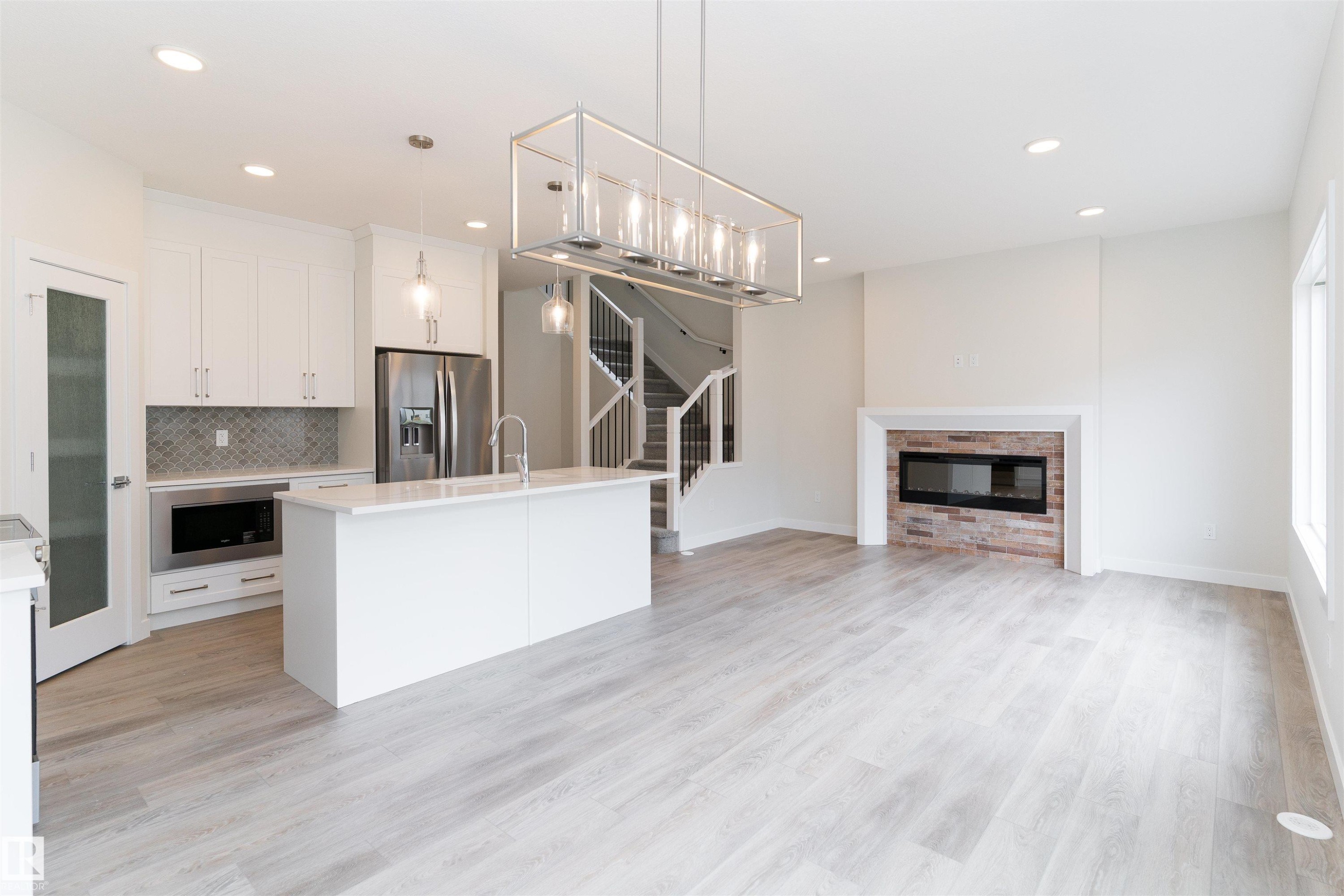 3216 Dixon Way, Edmonton, AB - Indoor With Fireplace