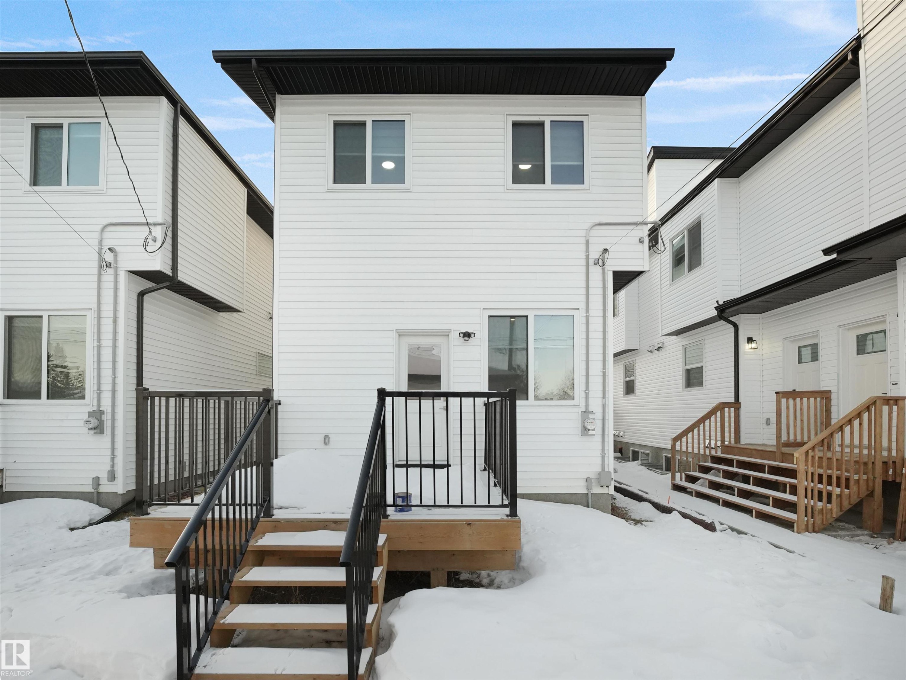 Snow covered property - 10913 159 Street, Edmonton, AB - Outdoor With Exterior