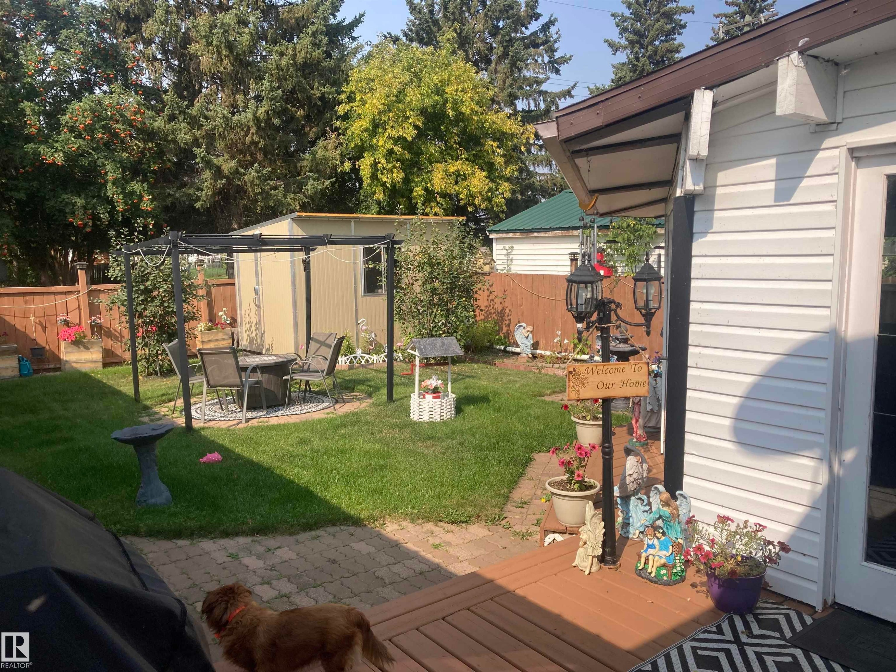 5220 49 Street, Willingdon, AB - Outdoor With Deck Patio Veranda