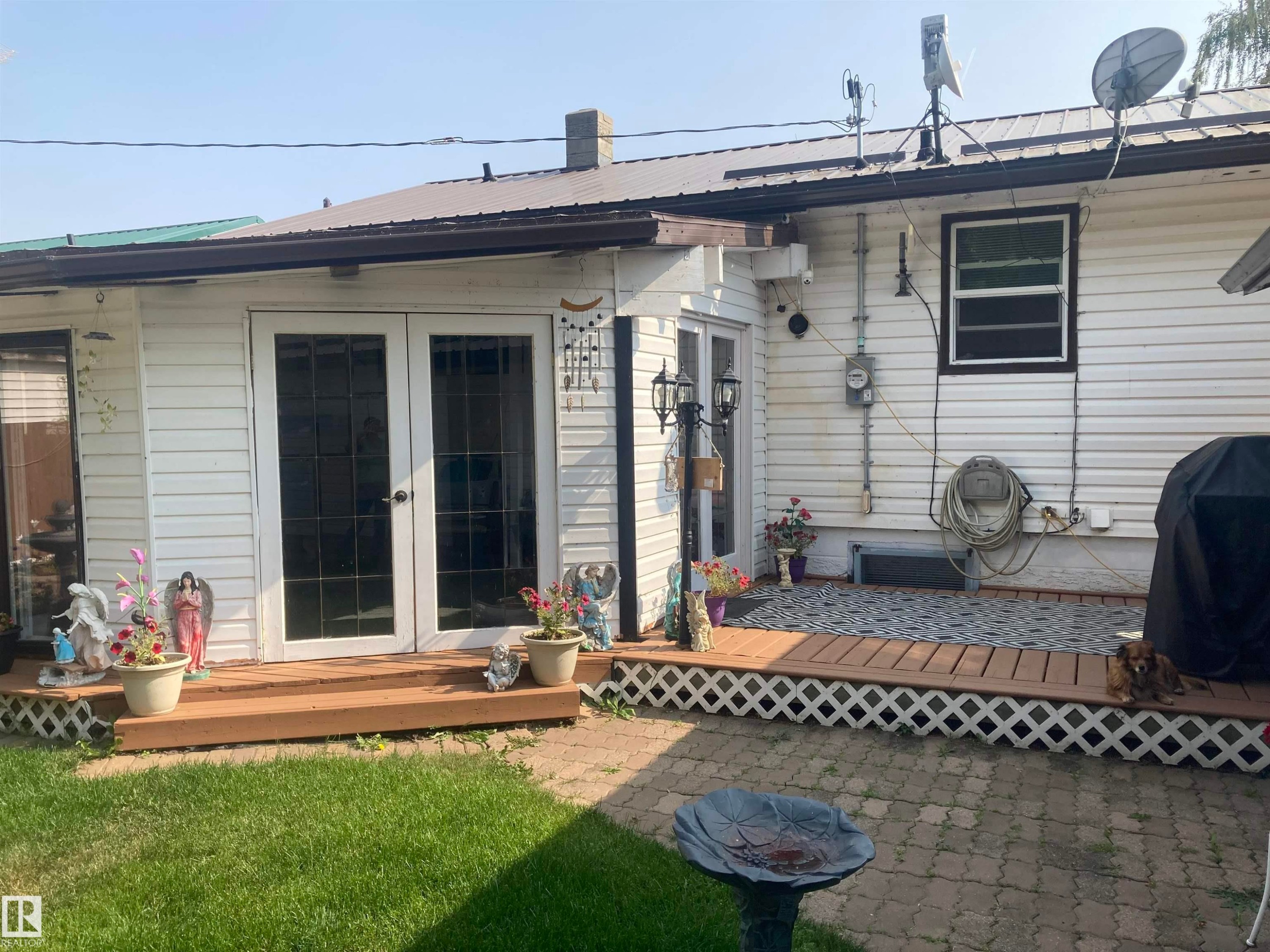 5220 49 Street, Willingdon, AB - Outdoor With Deck Patio Veranda