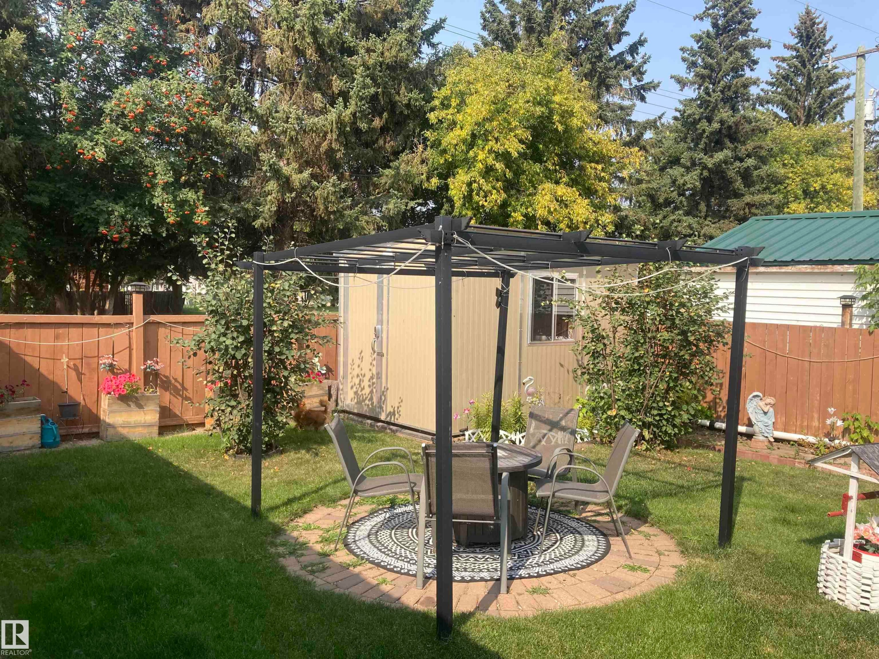 5220 49 Street, Willingdon, AB - Outdoor With Backyard