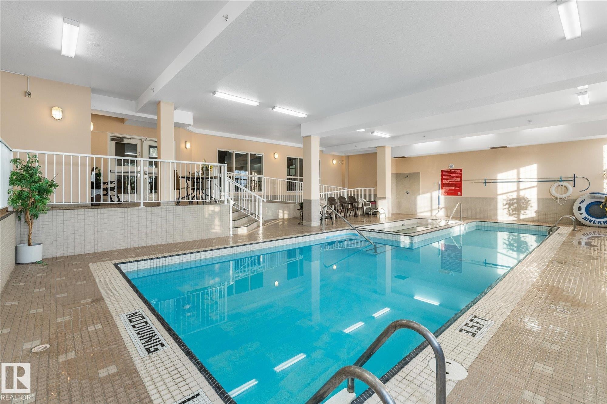 321 11260 153 Avenue, Edmonton, AB - Indoor Photo Showing Other Room With In Ground Pool