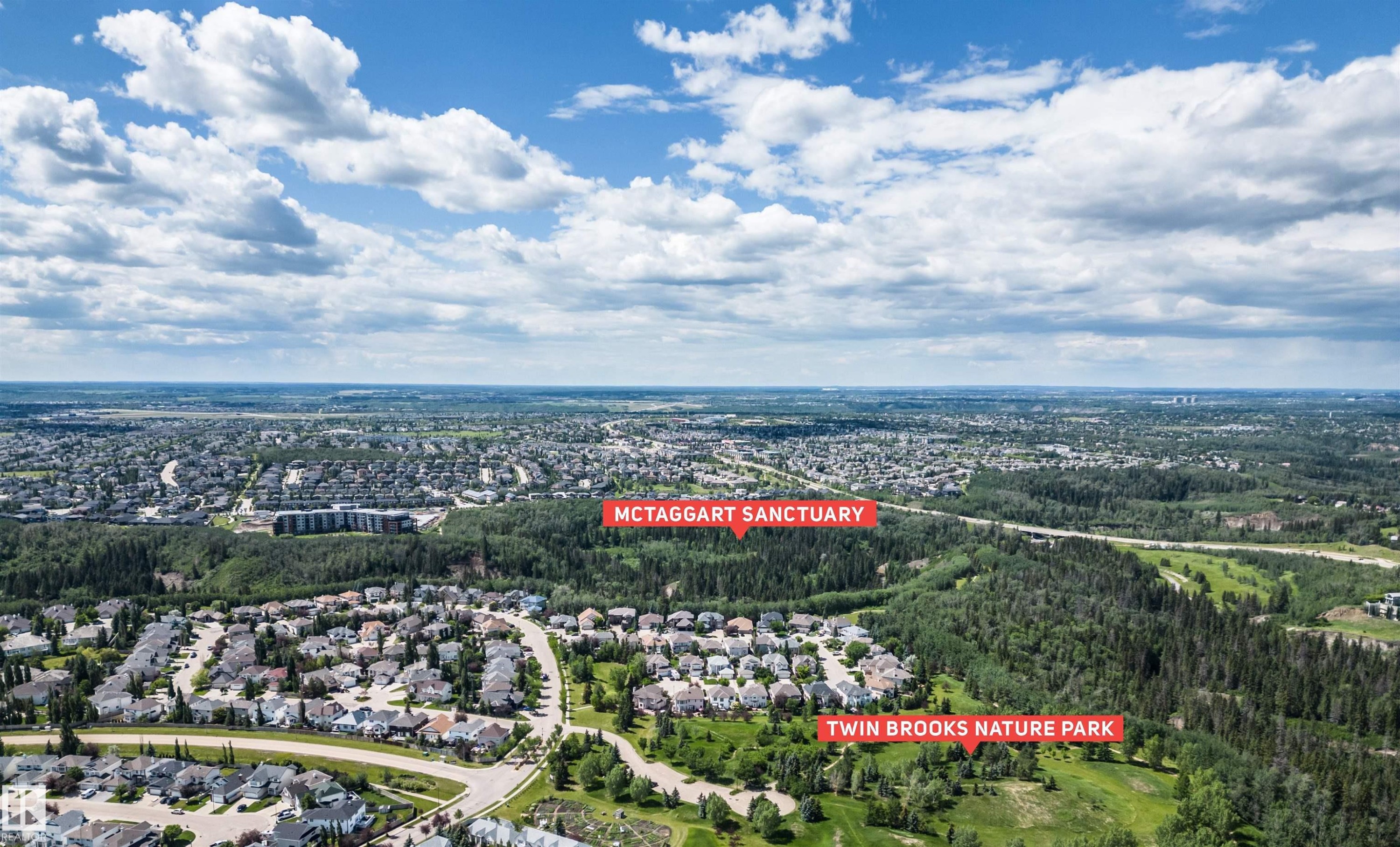 36 303 Twin Brooks Drive, Edmonton, AB - Outdoor With View