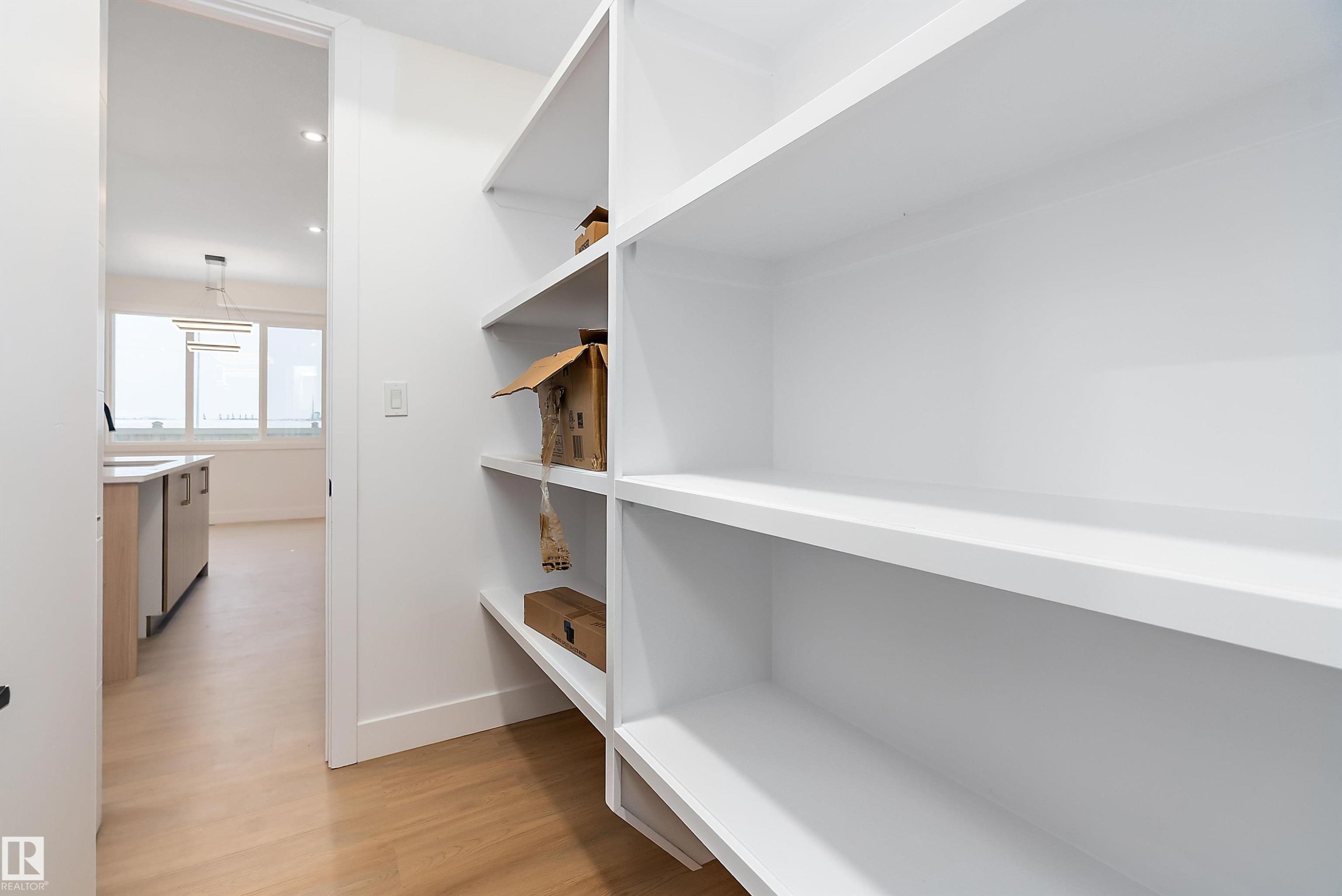 View of storage area - 38 Astoria Place, Devon, AB - Indoor