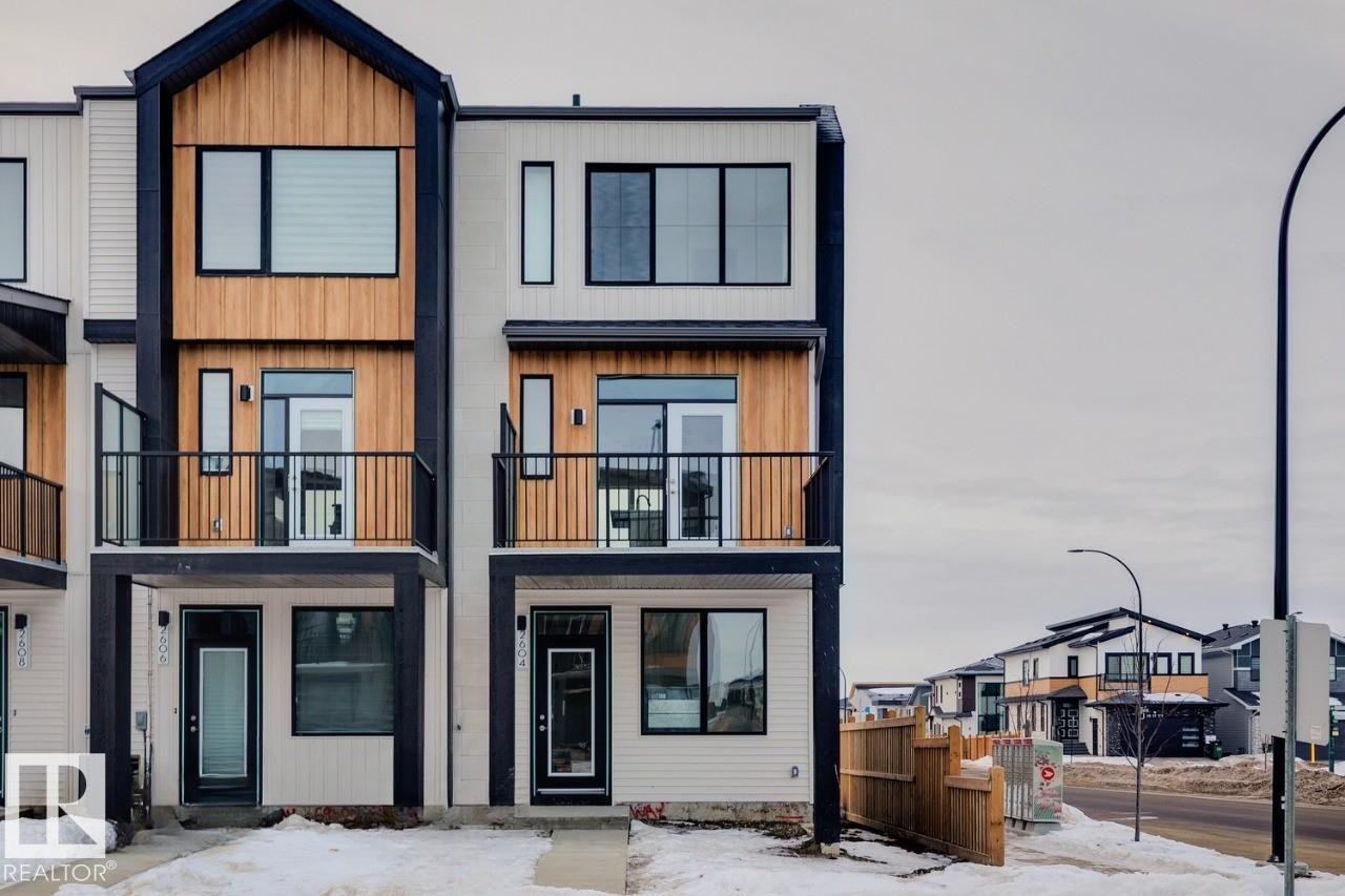 2604 Alces Way, Edmonton, AB - Outdoor With Balcony With Facade