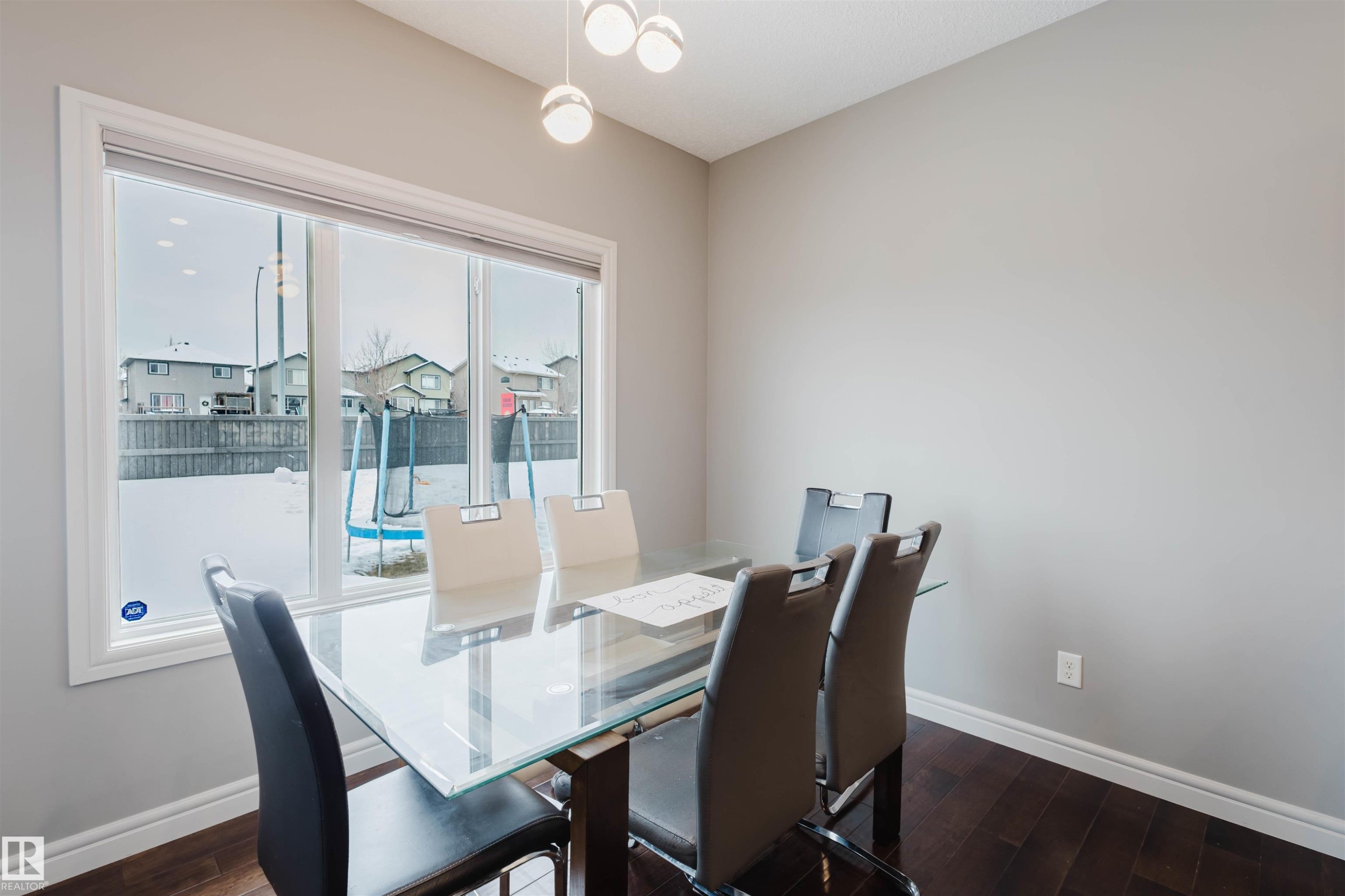 3921 167A Avenue, Edmonton, AB - Indoor Photo Showing Dining Room