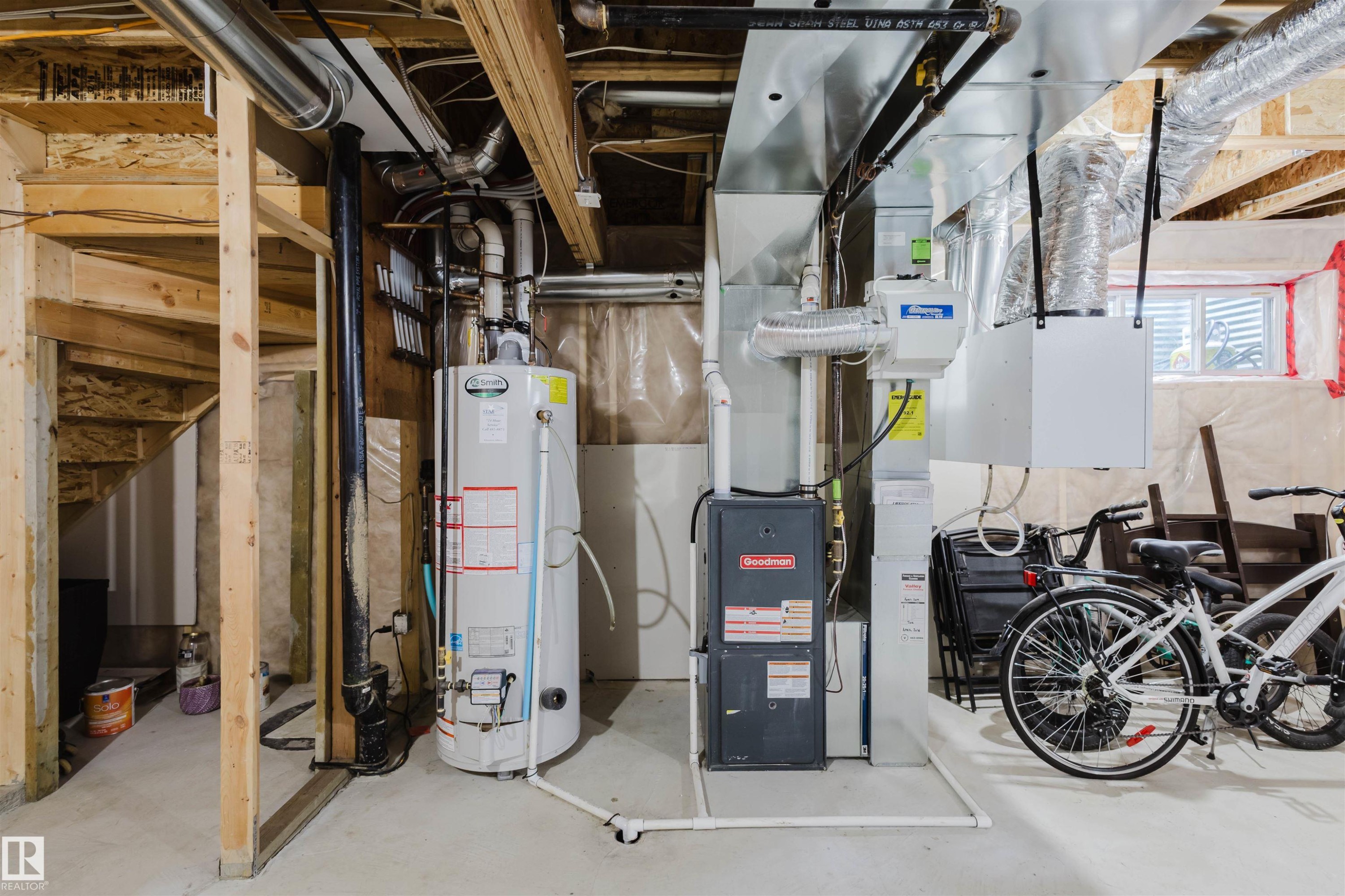 3921 167A Avenue, Edmonton, AB - Indoor Photo Showing Basement