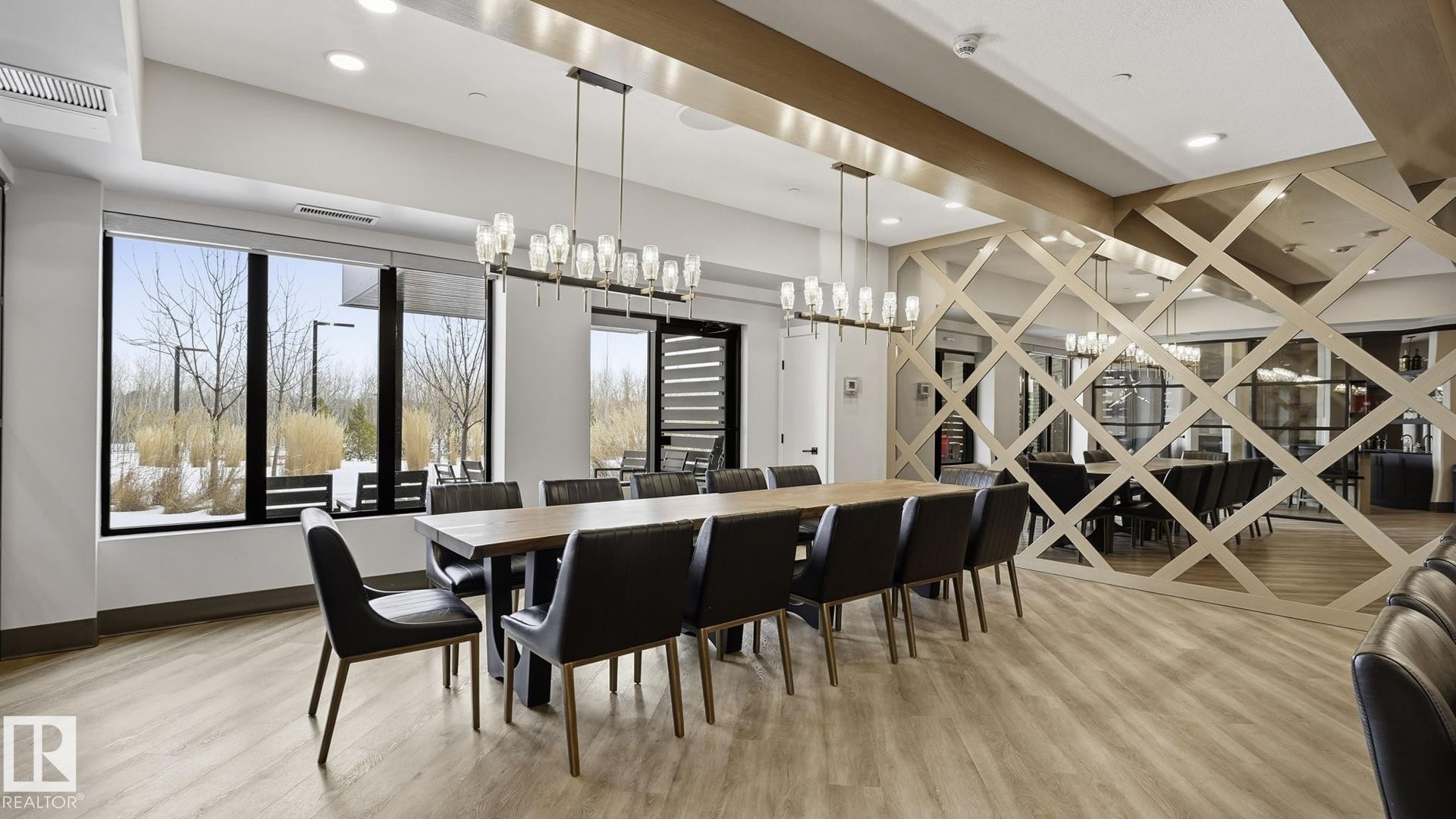 311 7463 May Common, Edmonton, AB - Indoor Photo Showing Dining Room