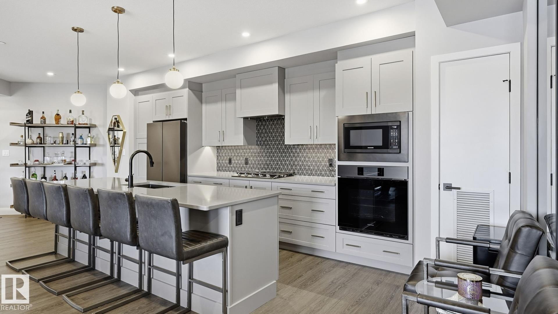 311 7463 May Common, Edmonton, AB - Indoor Photo Showing Kitchen With Upgraded Kitchen