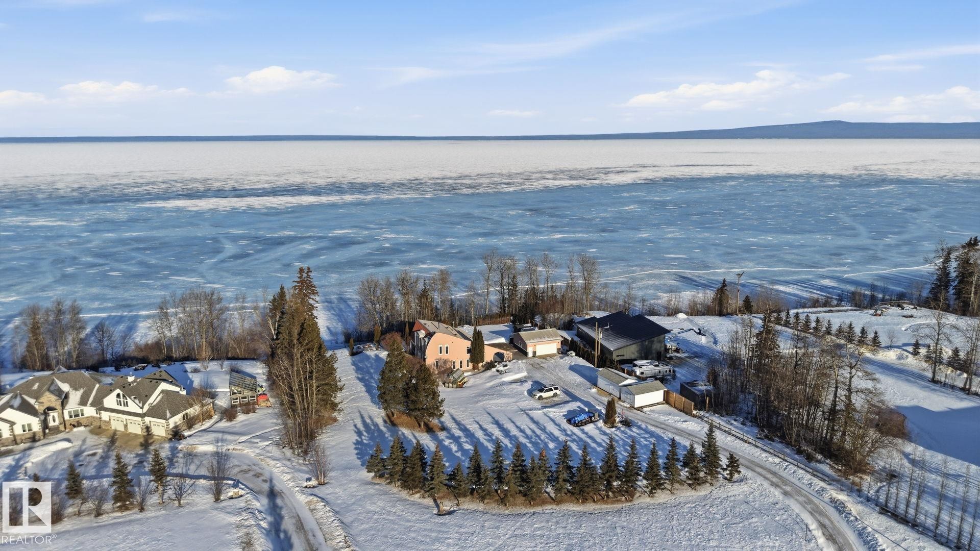 73078 Southshore Drive, Widewater, AB - Outdoor With Body Of Water With View